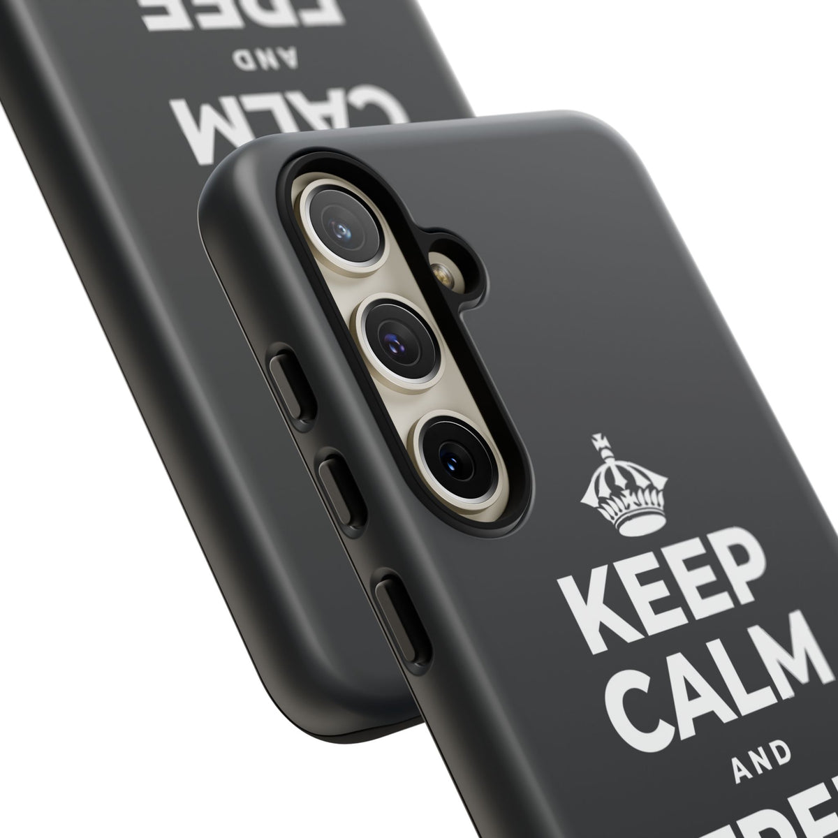 KEEP CALM AND FREE YOURSELF Phone Case (Dark)