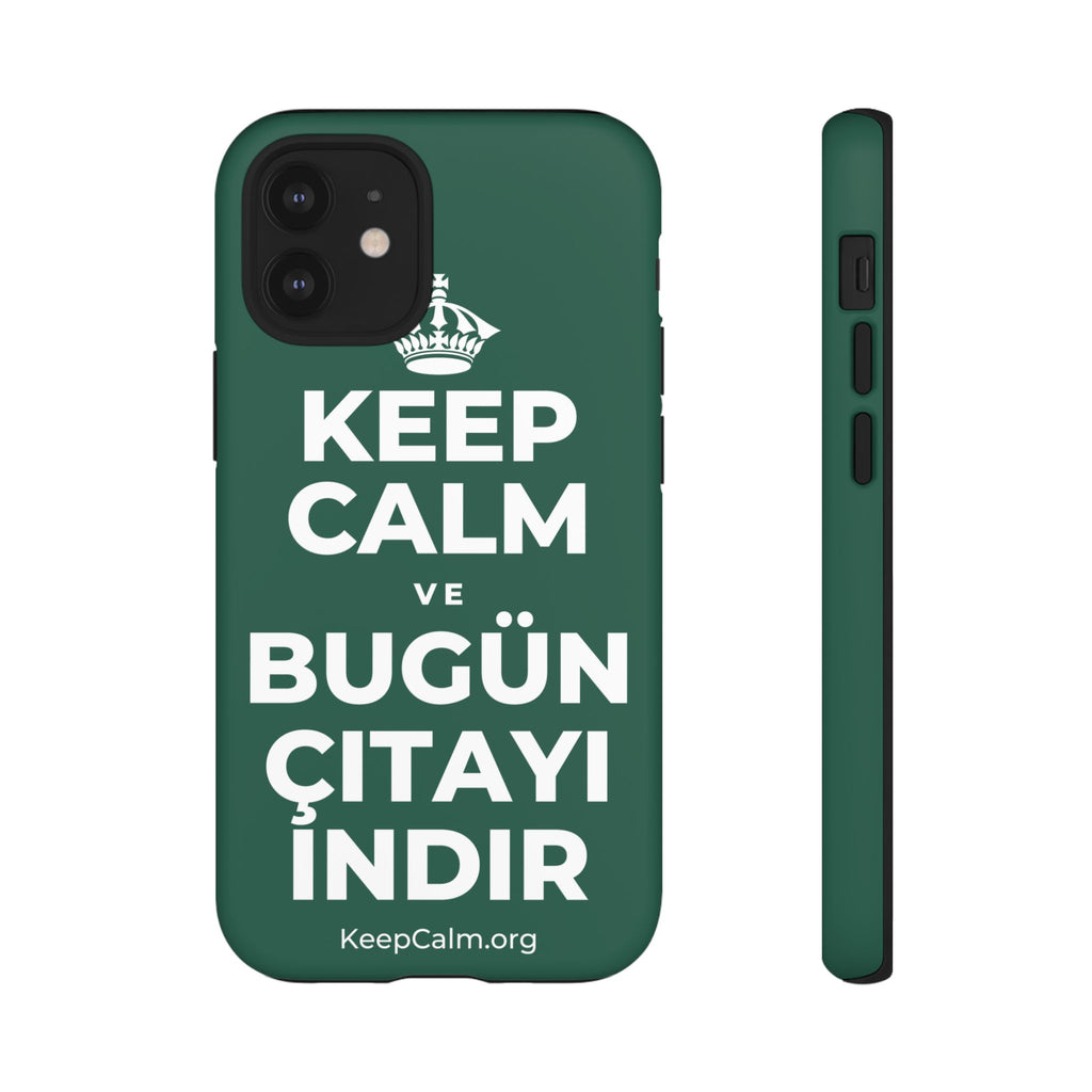 KEEP CALM VE BUGÜN ÇITAYI INDIR Phone Case