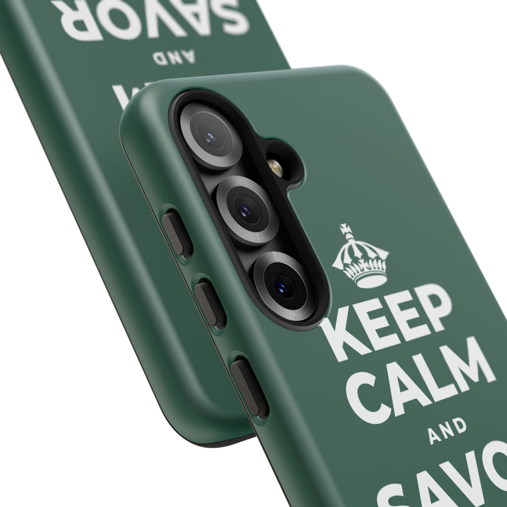 KEEP CALM AND SAVOR THIS MOMENT Phone Case