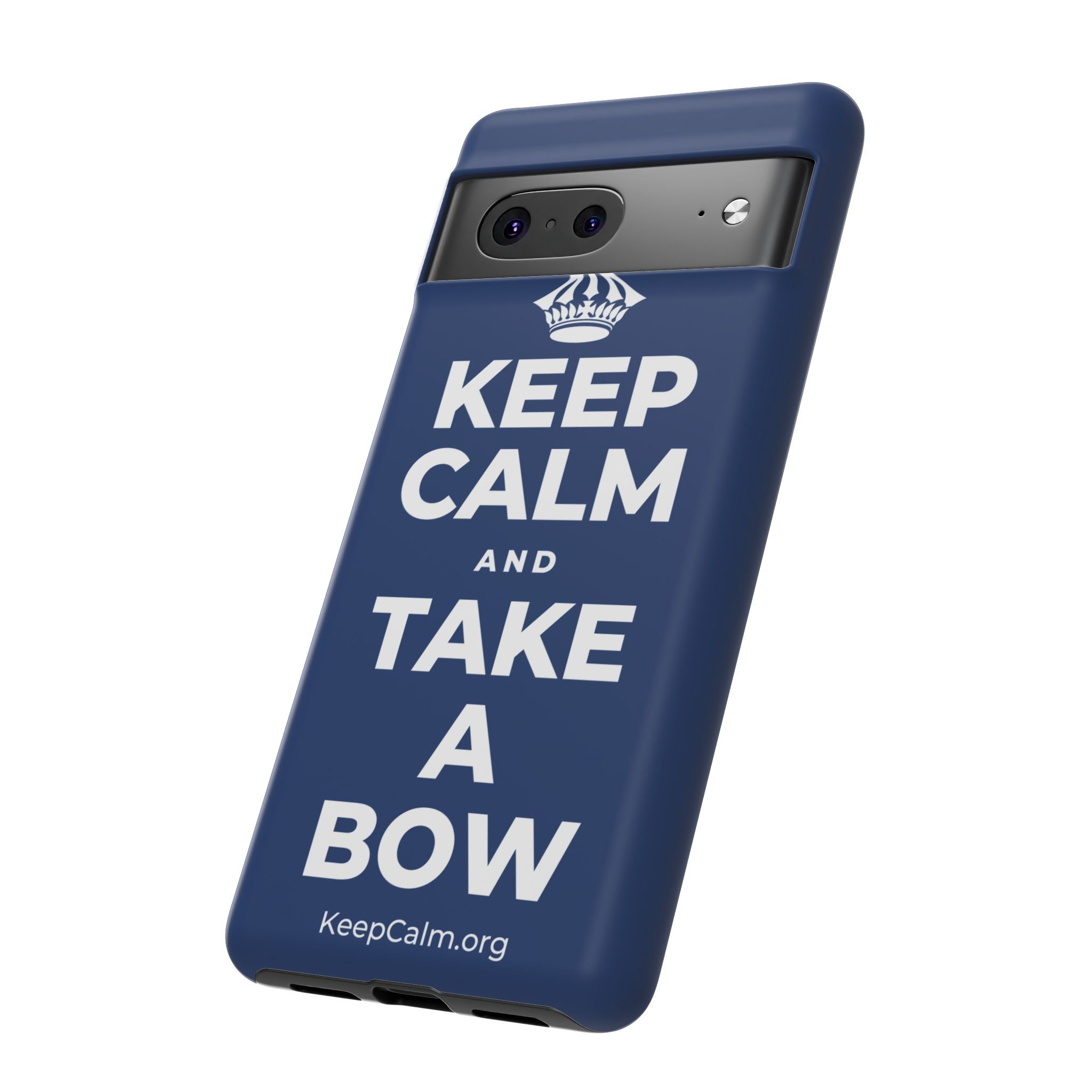KEEP CALM AND TAKE A BOW Phone Case