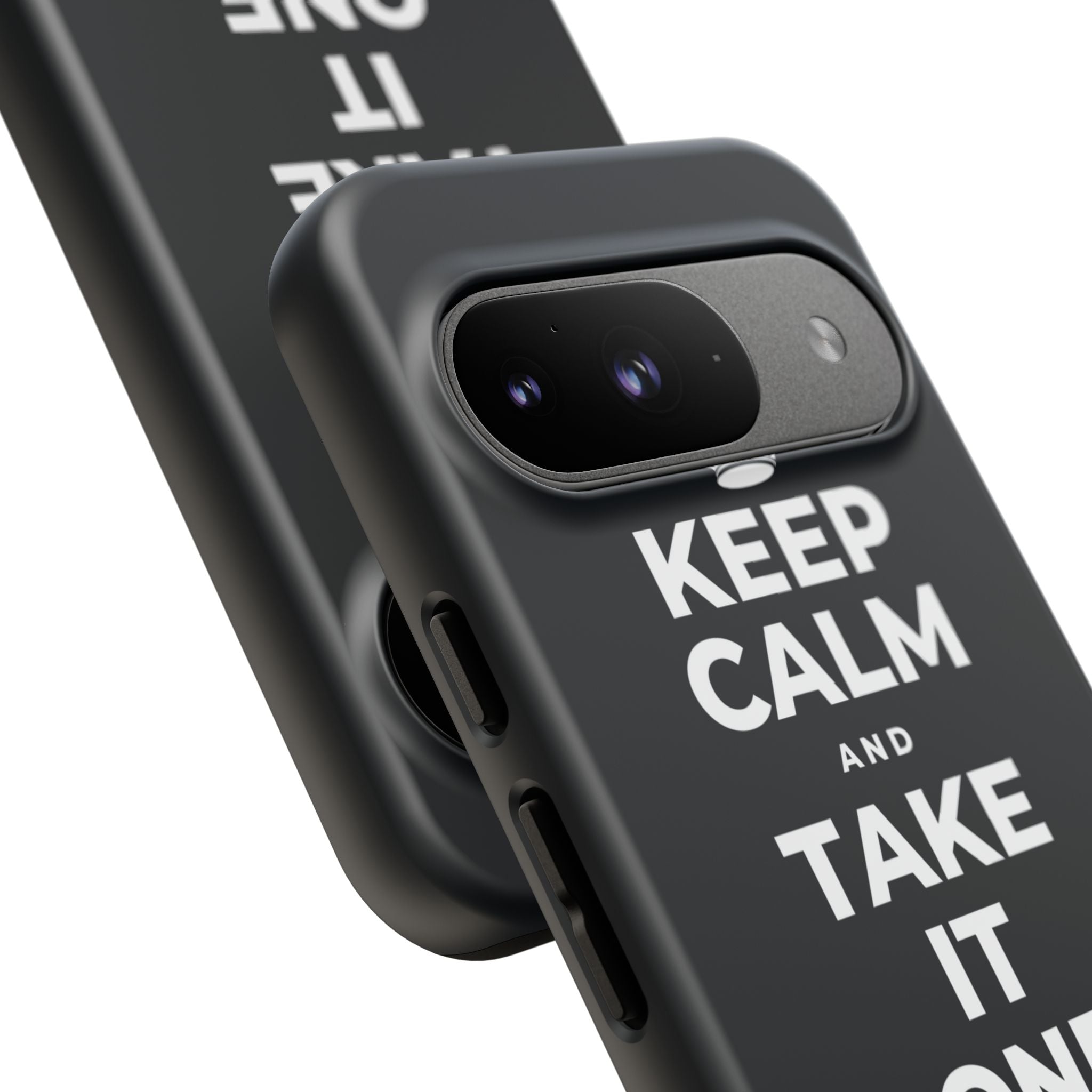 KEEP CALM AND TAKE IT ONE DAY AT A TIME Phone Case (Dark)