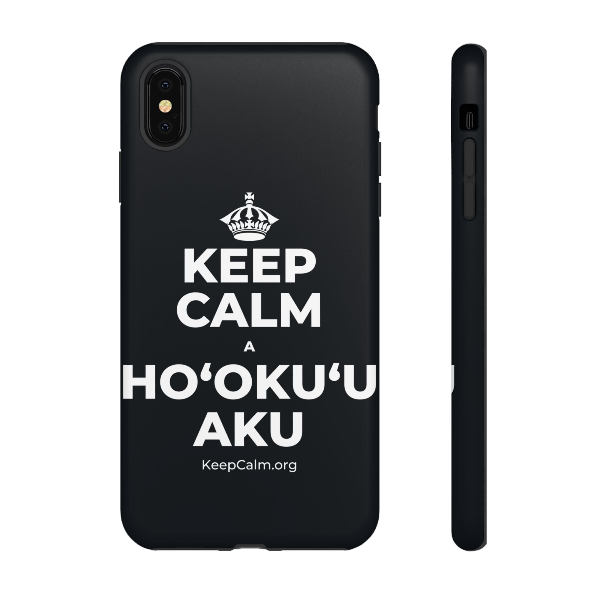 KEEP CALM A HOʻOKUʻU AKU Phone Case (Dark)