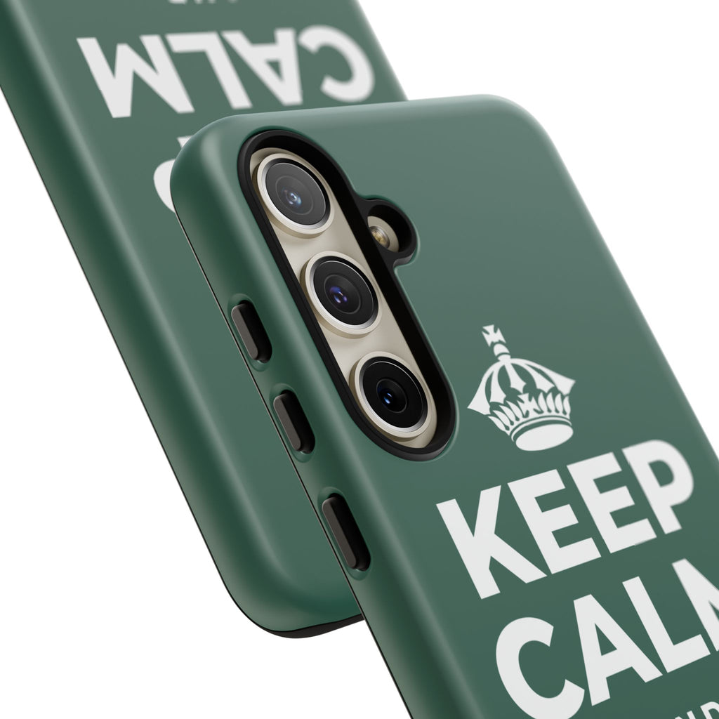 KEEP CALM AND BEE HAPPY Phone Case
