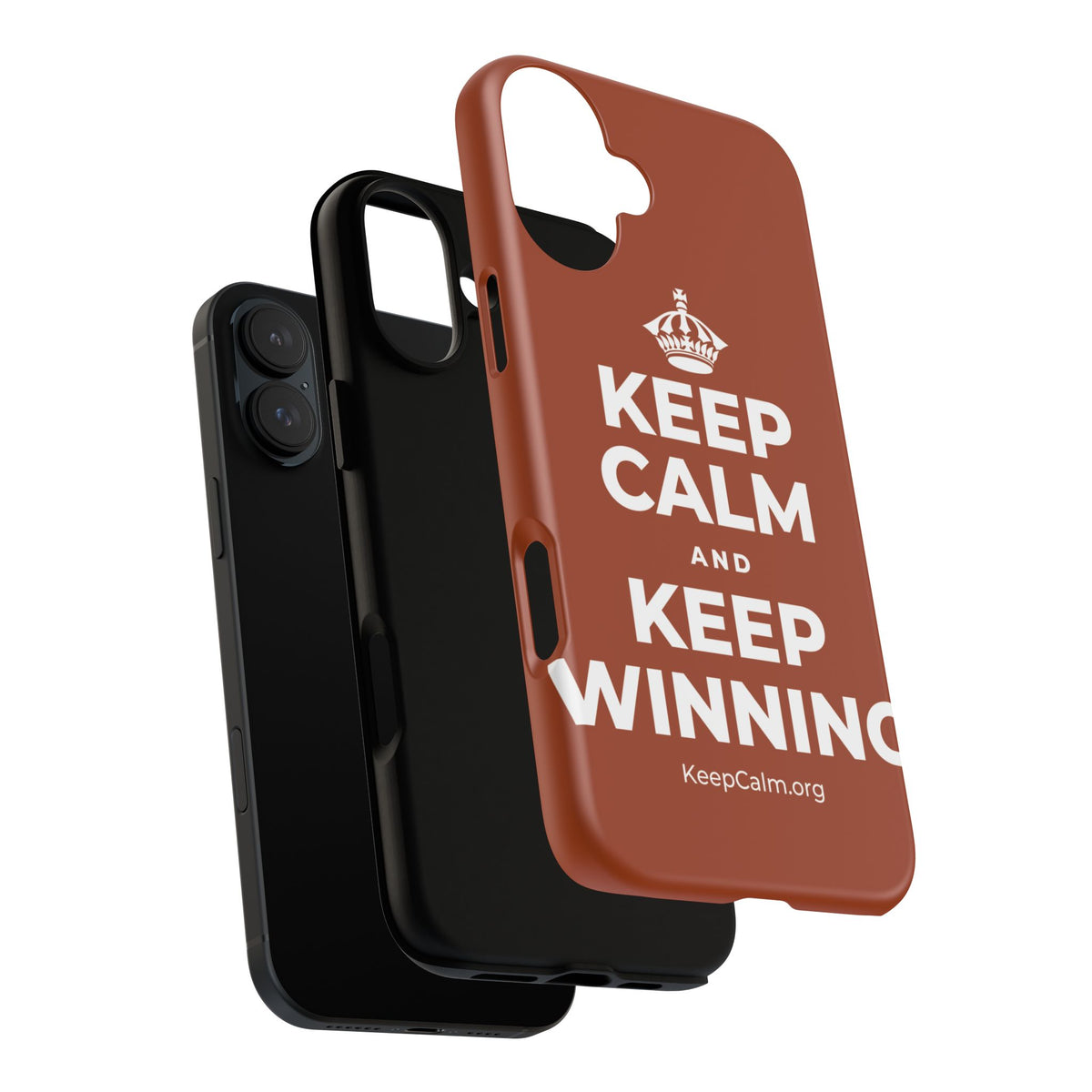 KEEP CALM AND KEEP WINNING Phone Case