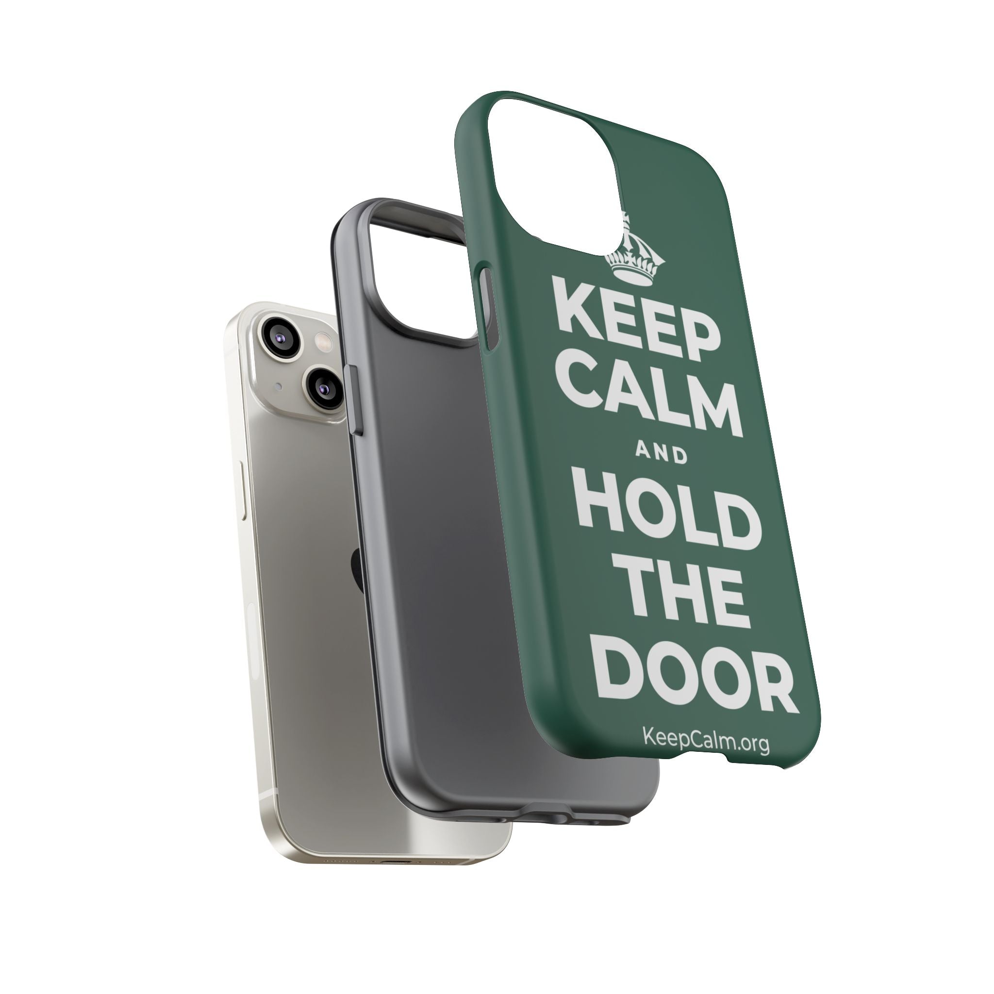 KEEP CALM AND HOLD THE DOOR Phone Case