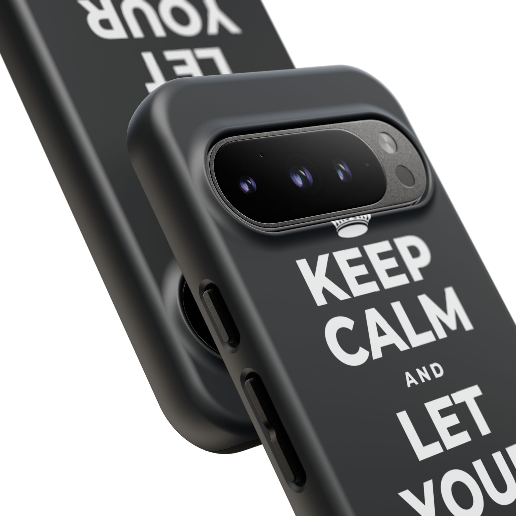 KEEP CALM AND LET YOUR FEELINGS MAKE SENSE Phone Case (Dark)