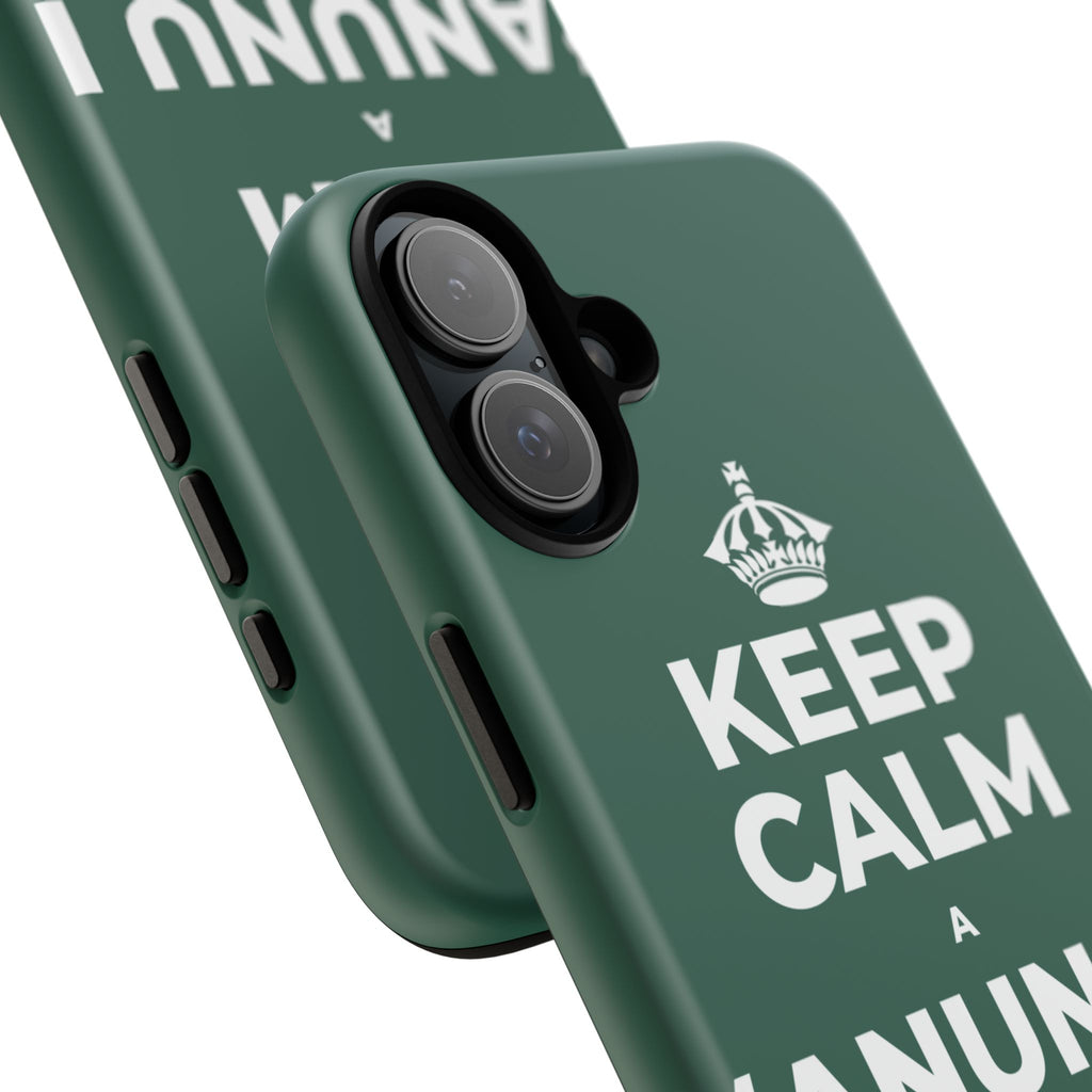 KEEP CALM A ʻANUNU I KEKAHI MANAWA Phone Case