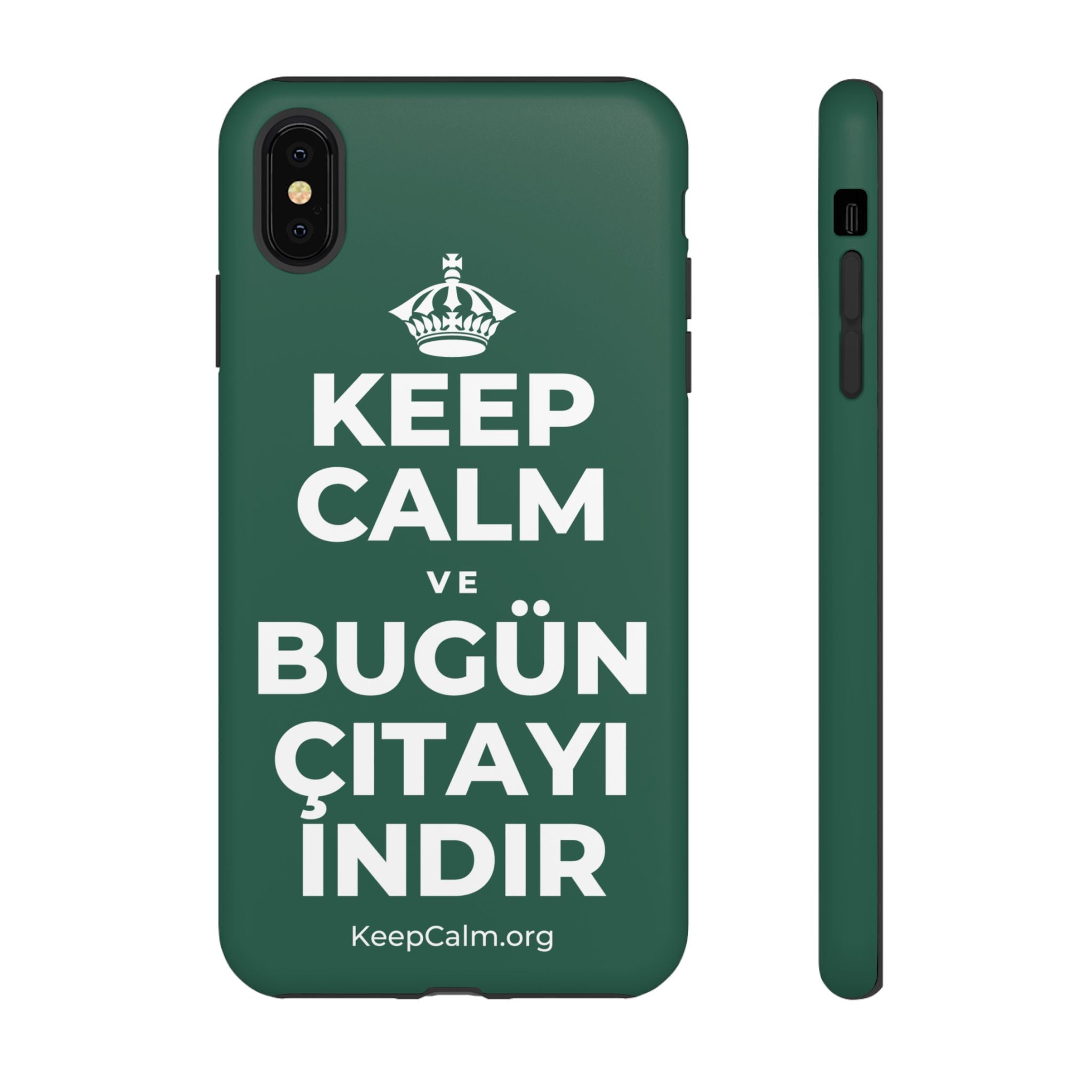 KEEP CALM VE BUGÜN ÇITAYI INDIR Phone Case