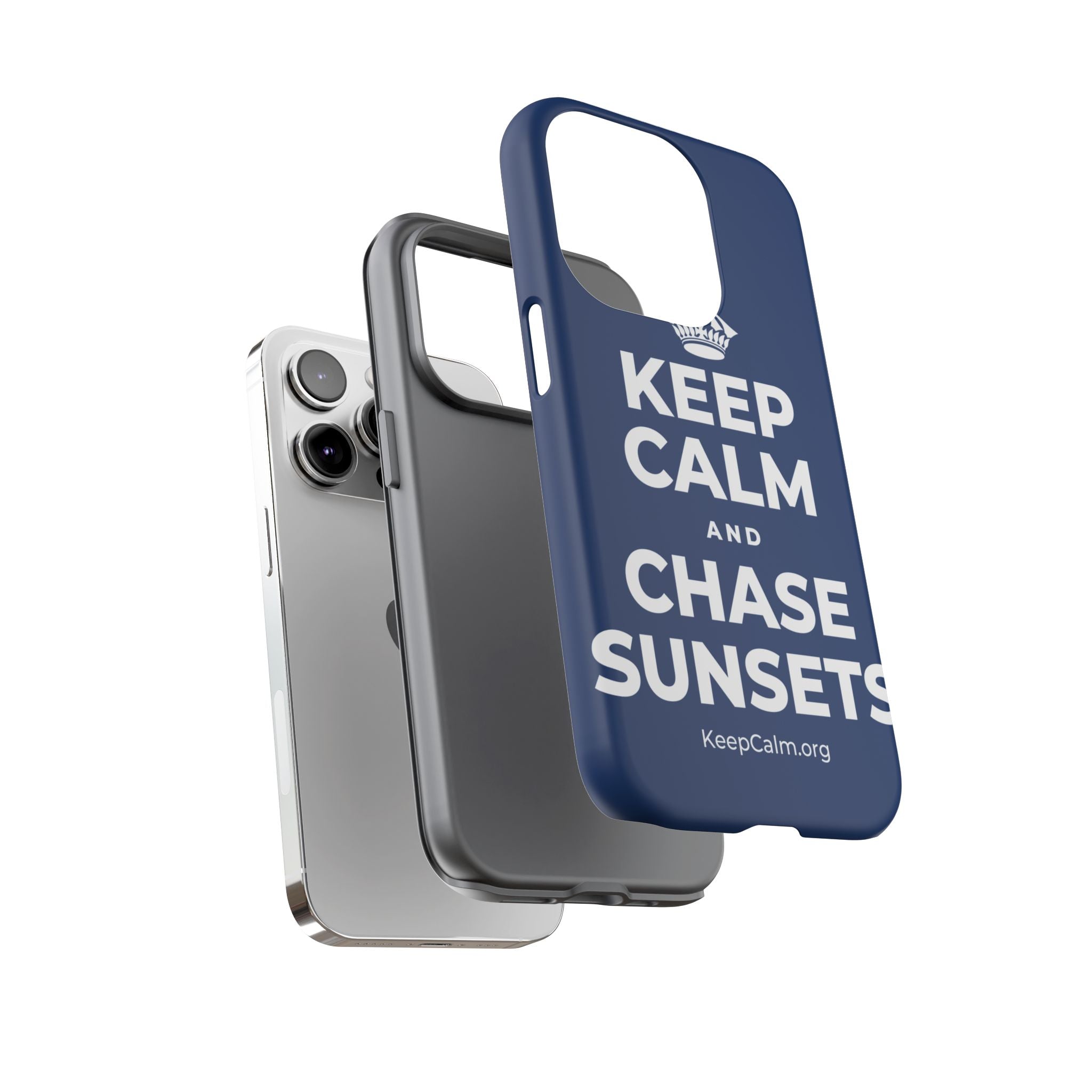 KEEP CALM AND CHASE SUNSETS Phone Case