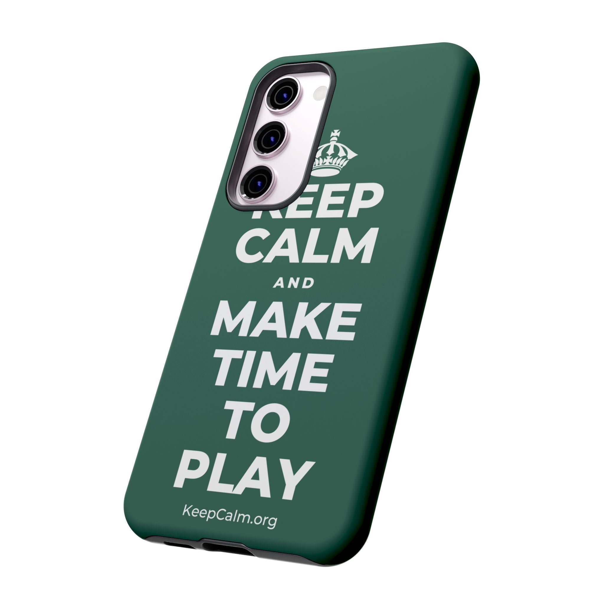 KEEP CALM AND MAKE TIME TO PLAY Phone Case