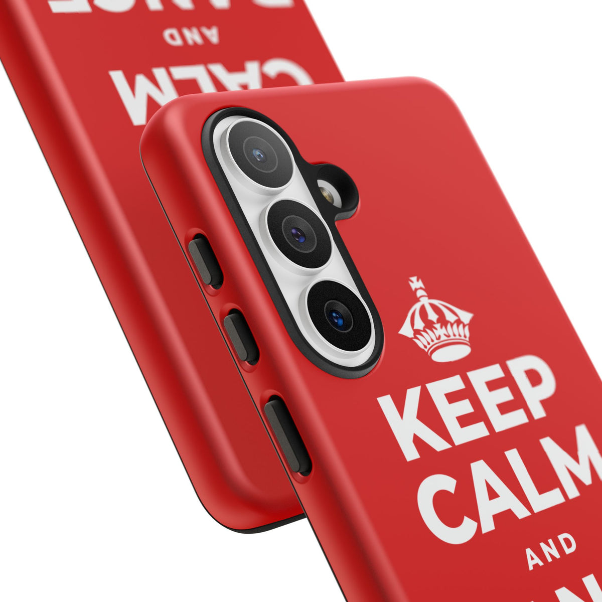 KEEP CALM AND DANCE WITH ME Phone Case