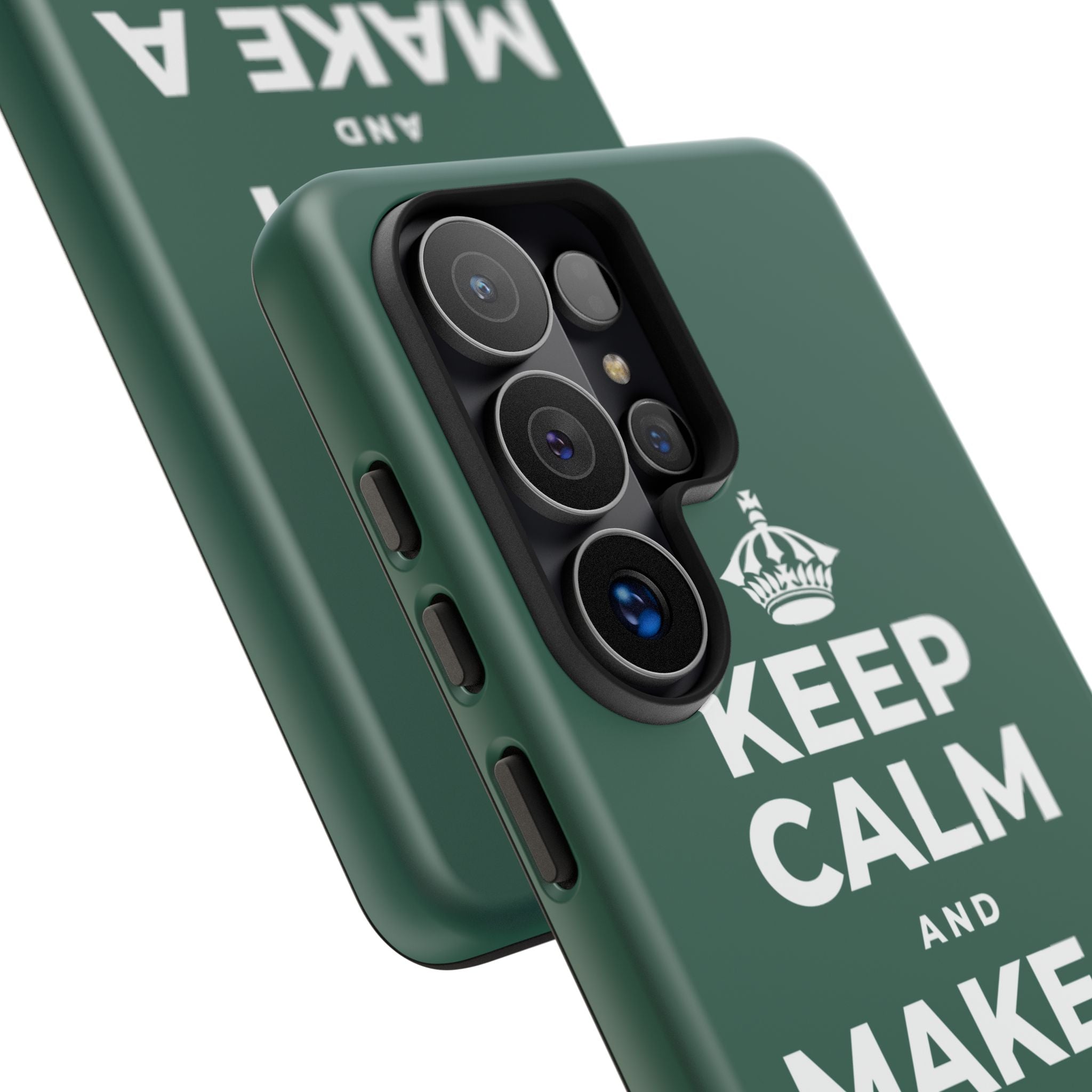 KEEP CALM AND MAKE A HAPPY MEMORY Phone Case