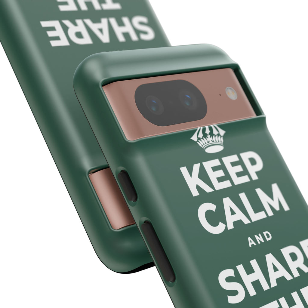 KEEP CALM AND SHARE THE GOOD NEWS Phone Case