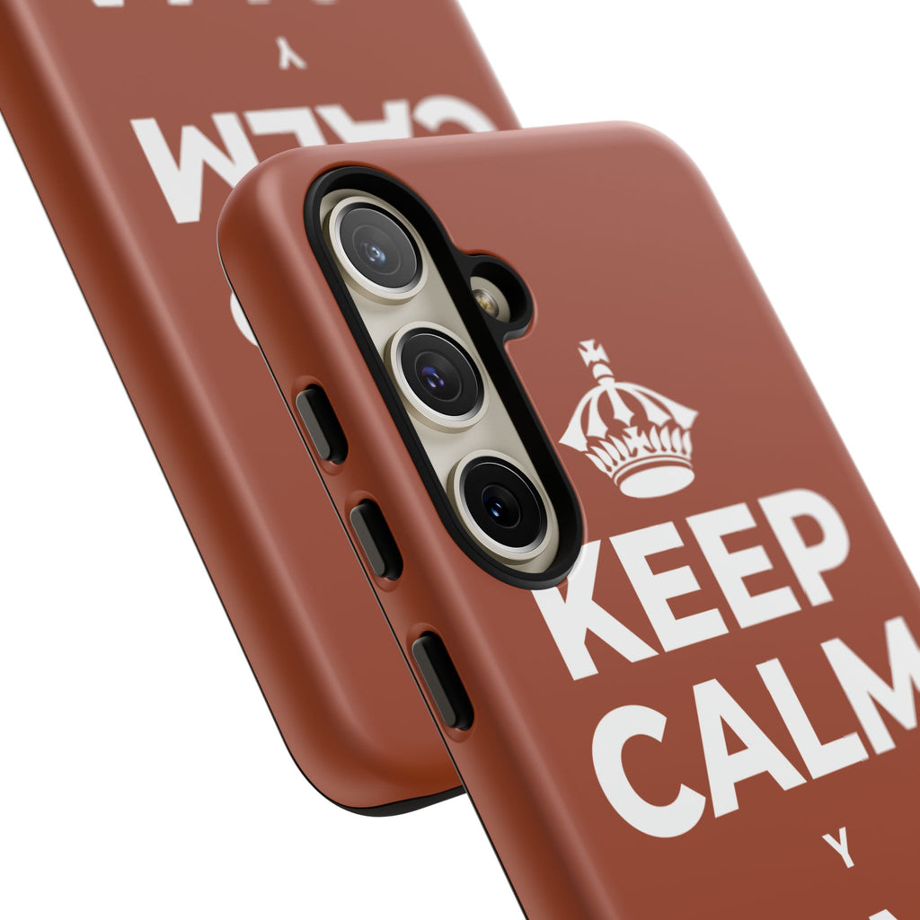 KEEP CALM Y TOMA AGUA Phone Case
