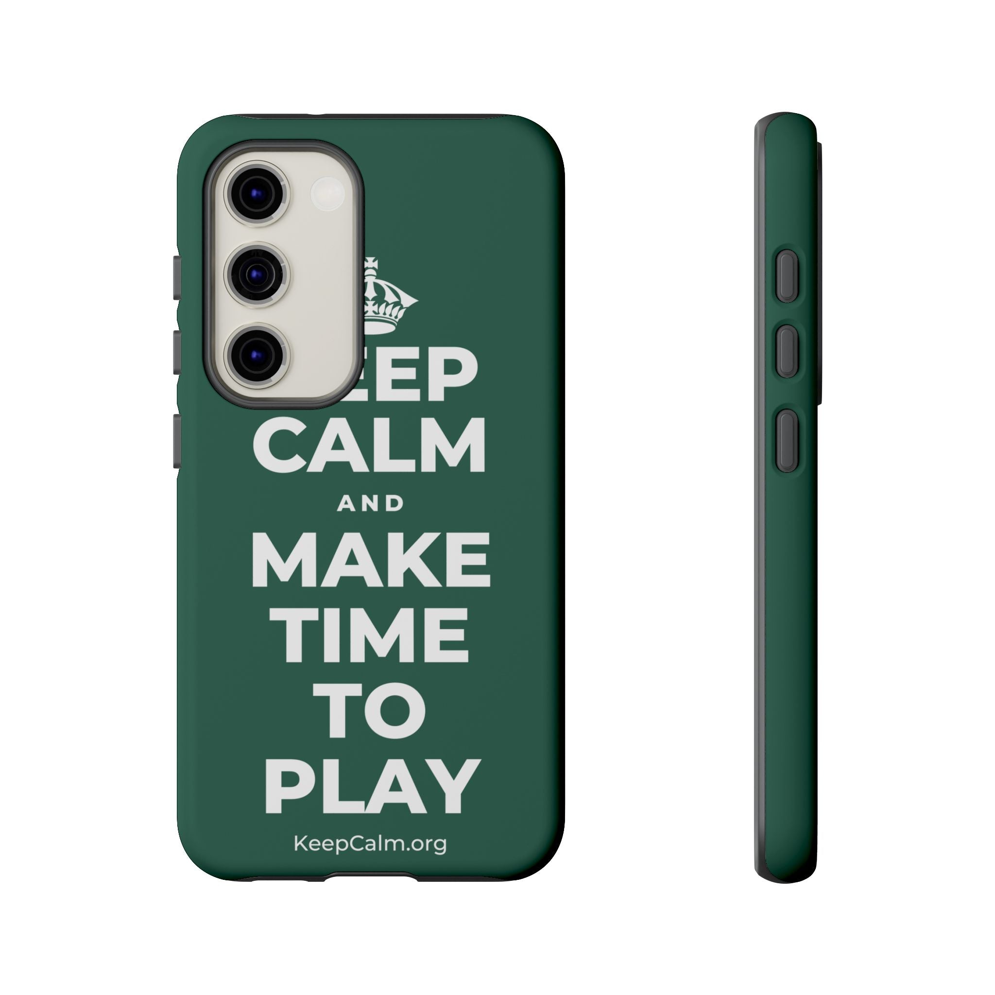 KEEP CALM AND MAKE TIME TO PLAY Phone Case
