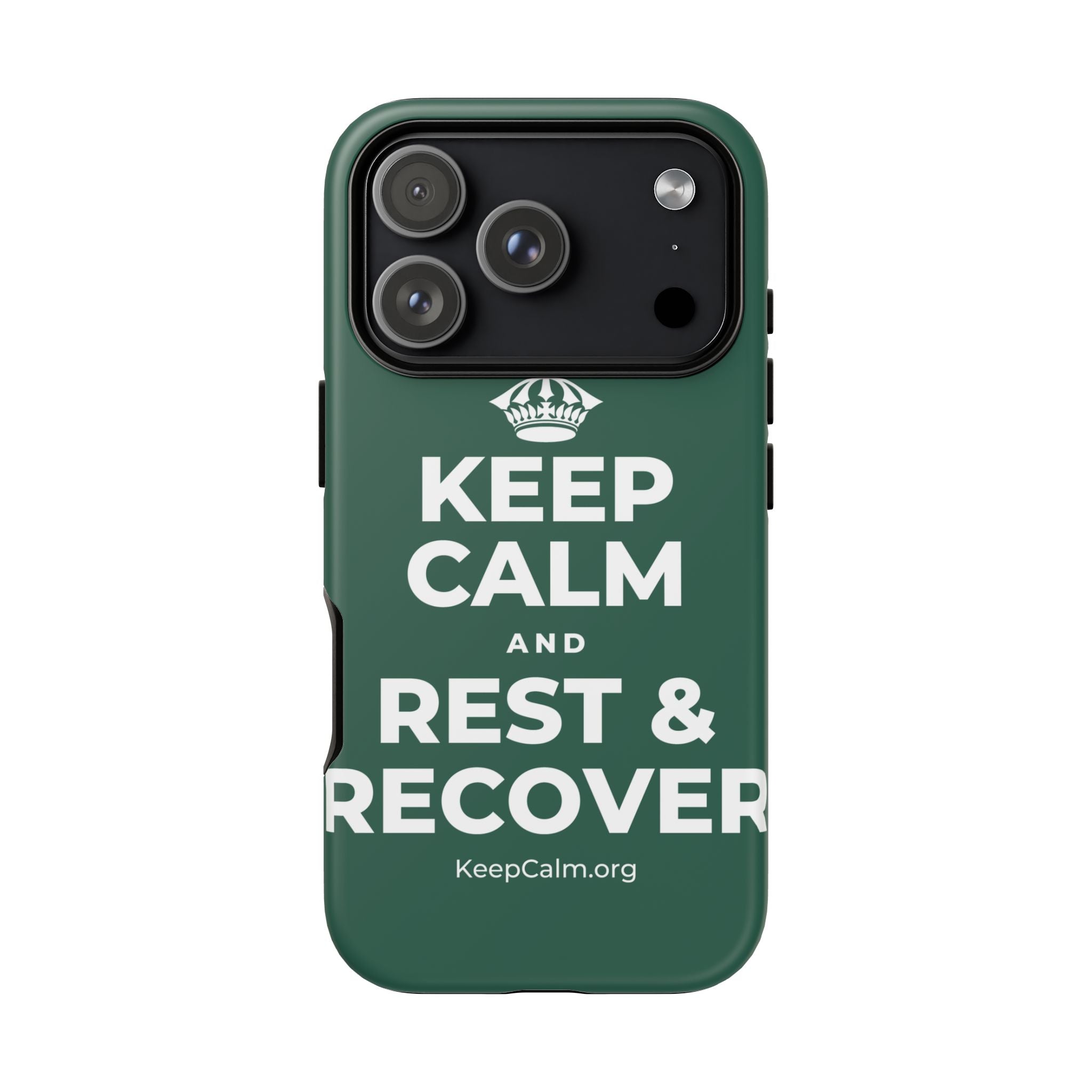 KEEP CALM AND REST & RECOVER Phone Case