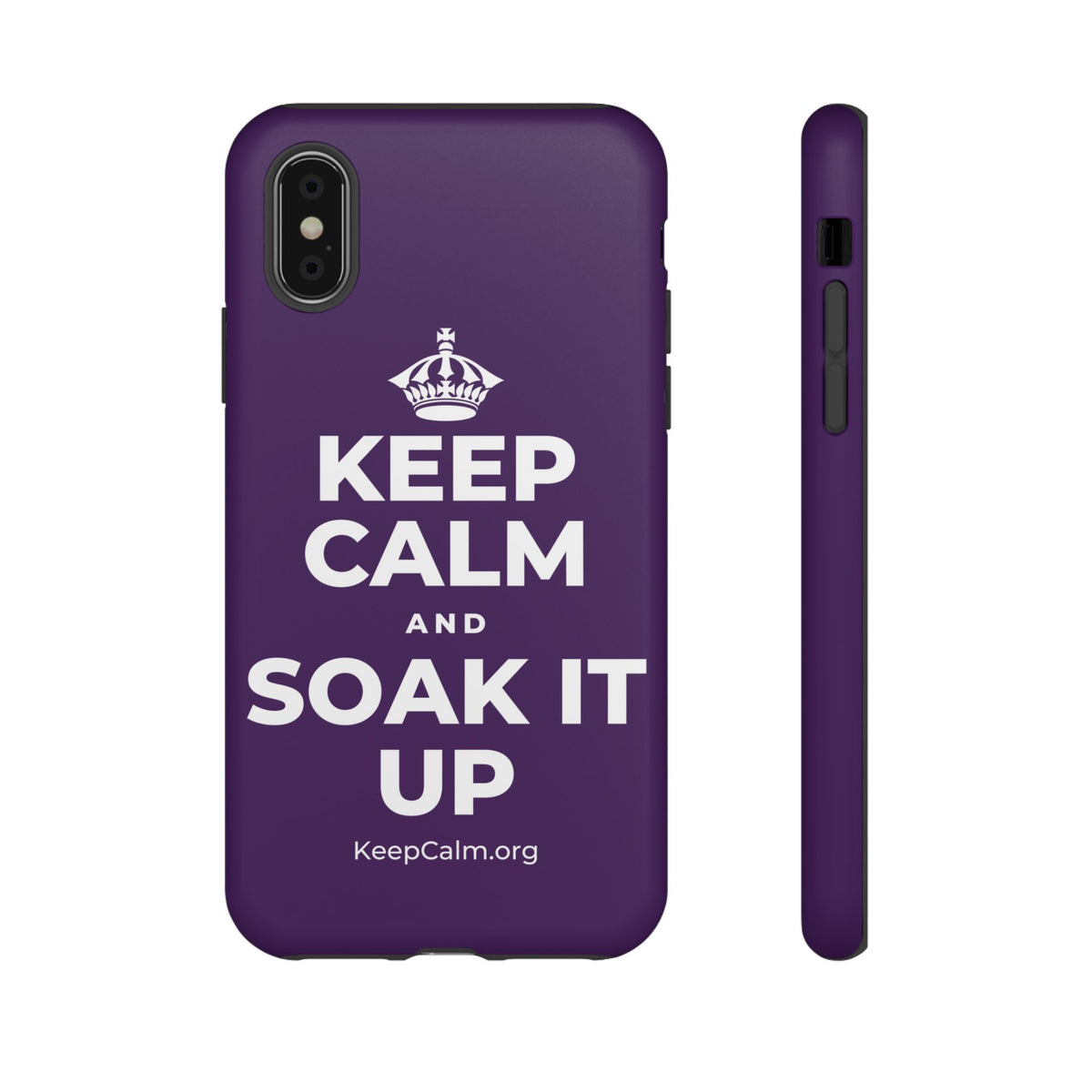 KEEP CALM AND SOAK IT UP Phone Case