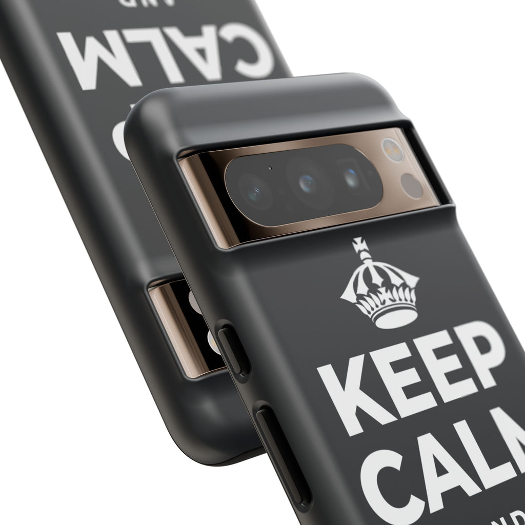 KEEP CALM AND DANCE Phone Case (Dark)