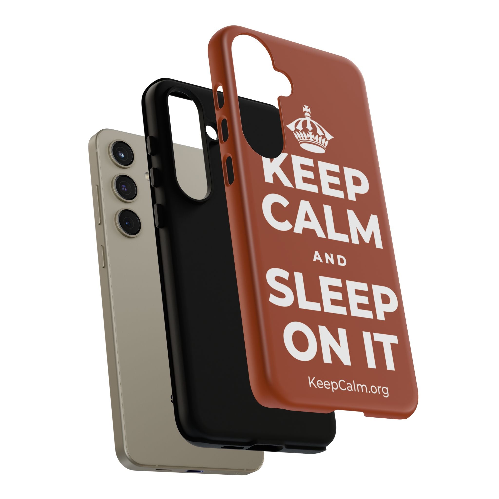 KEEP CALM AND SLEEP ON IT Phone Case