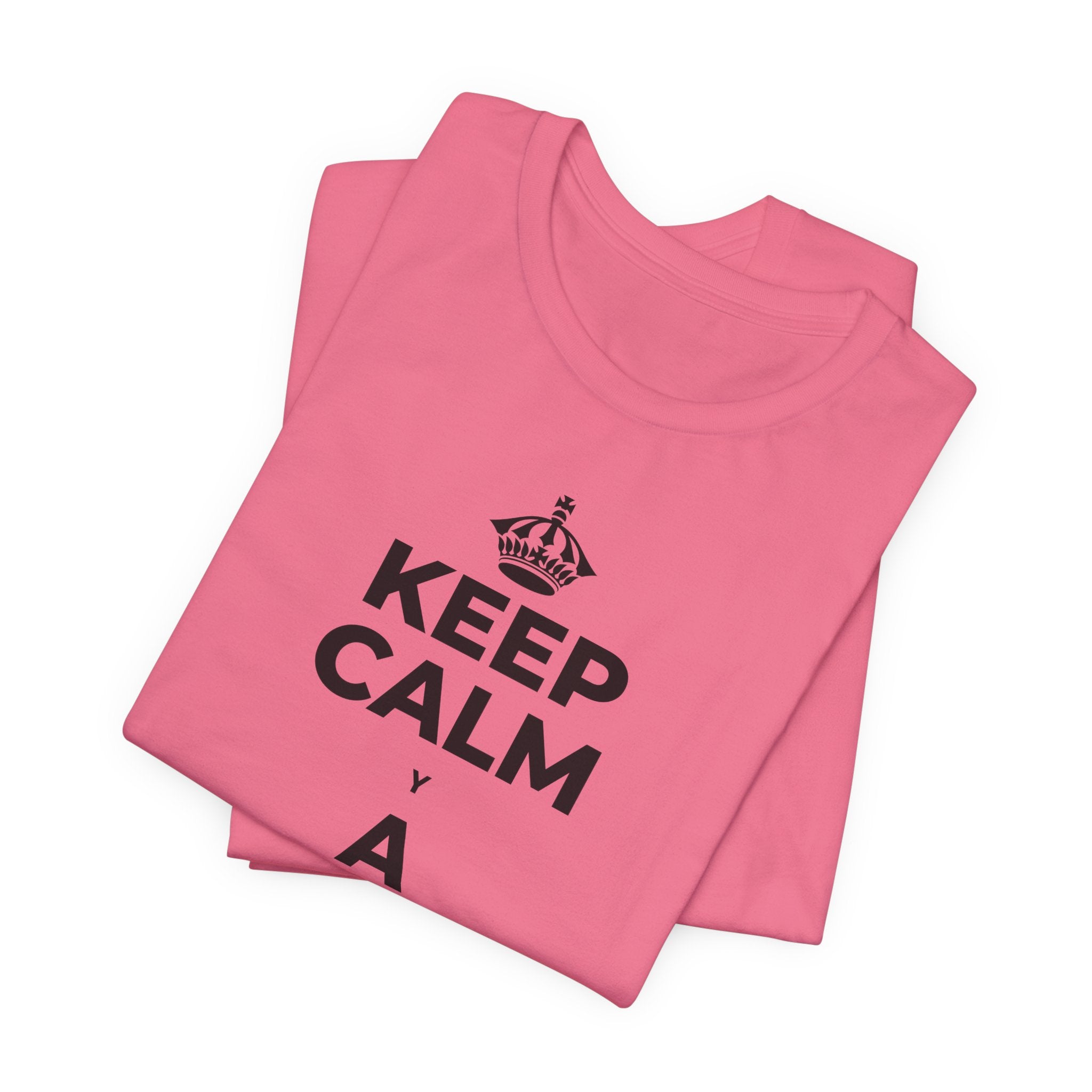 KEEP CALM Y A SORBOS, NO DE GOLPE T-Shirt (Military Green–Autumn)
