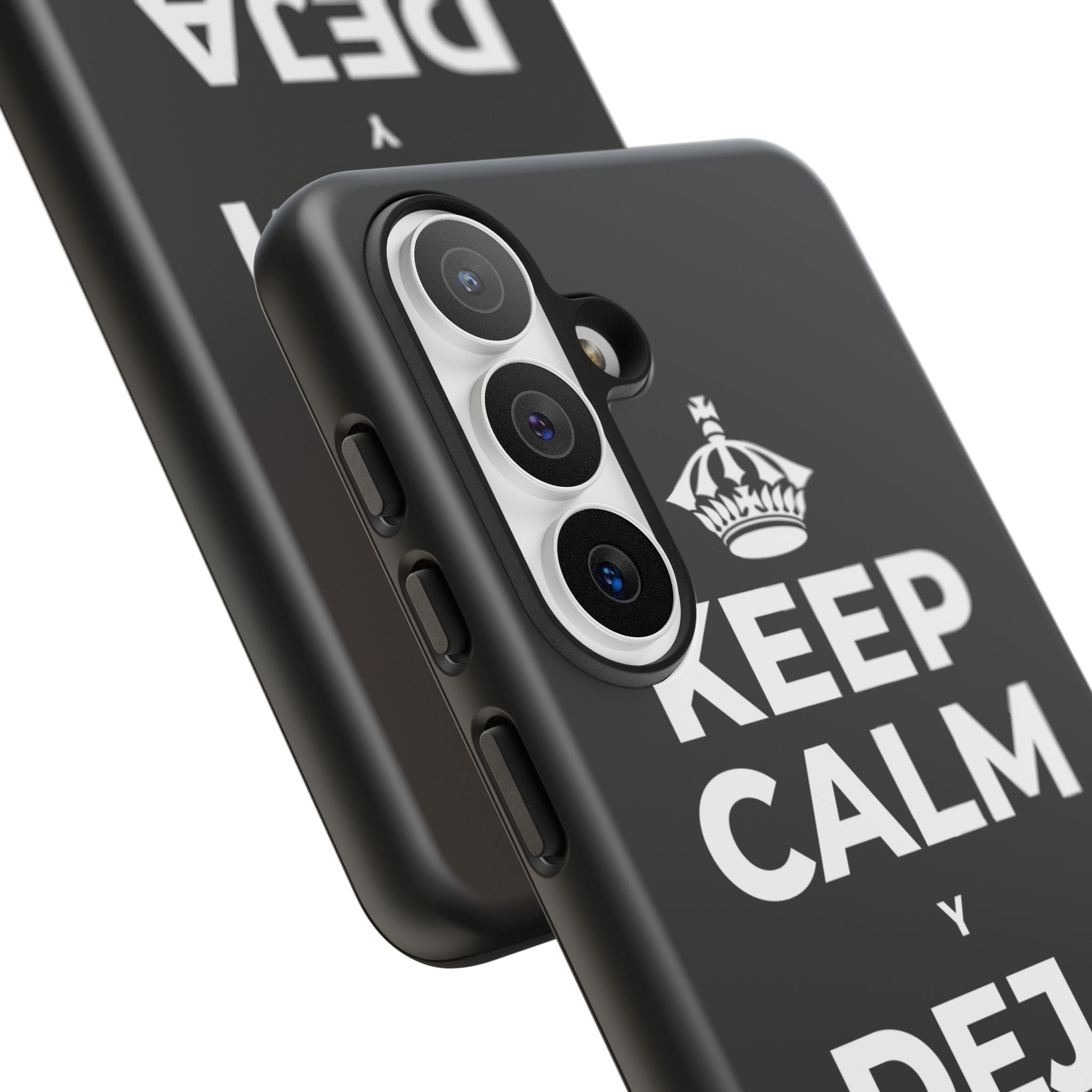 KEEP CALM Y DEJA QUE BASTE Phone Case