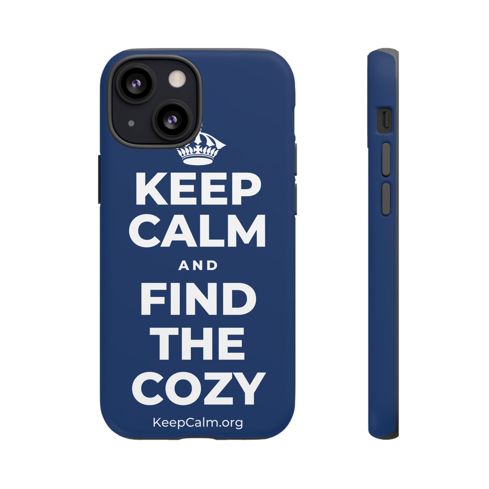 KEEP CALM AND FIND THE COZY Phone Case