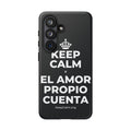 KEEP CALM Y EL AMOR PROPIO CUENTA Phone Case (Dark)