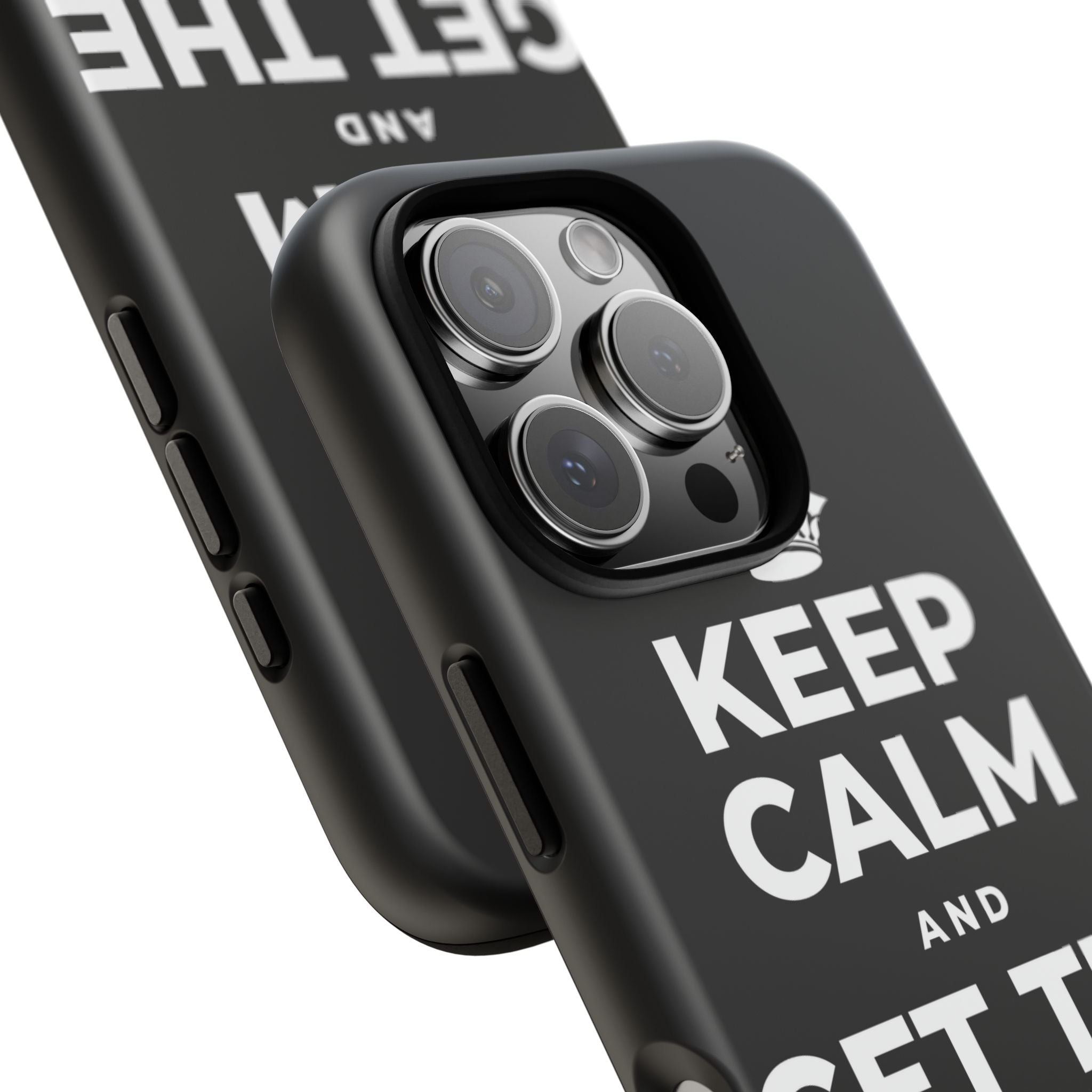 KEEP CALM AND GET THE PARTY STARTED Phone Case