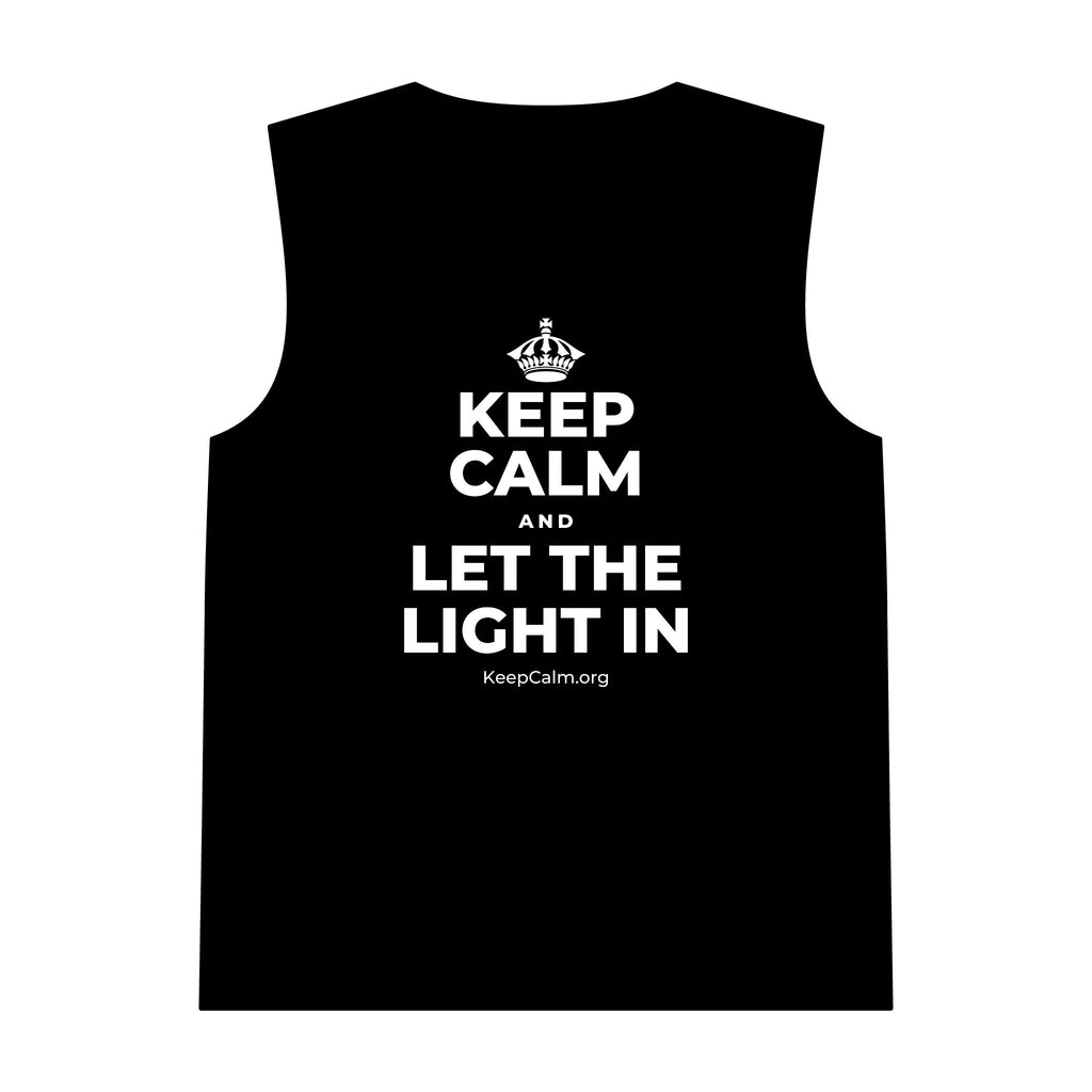 KEEP CALM AND LET THE LIGHT IN Tank Top