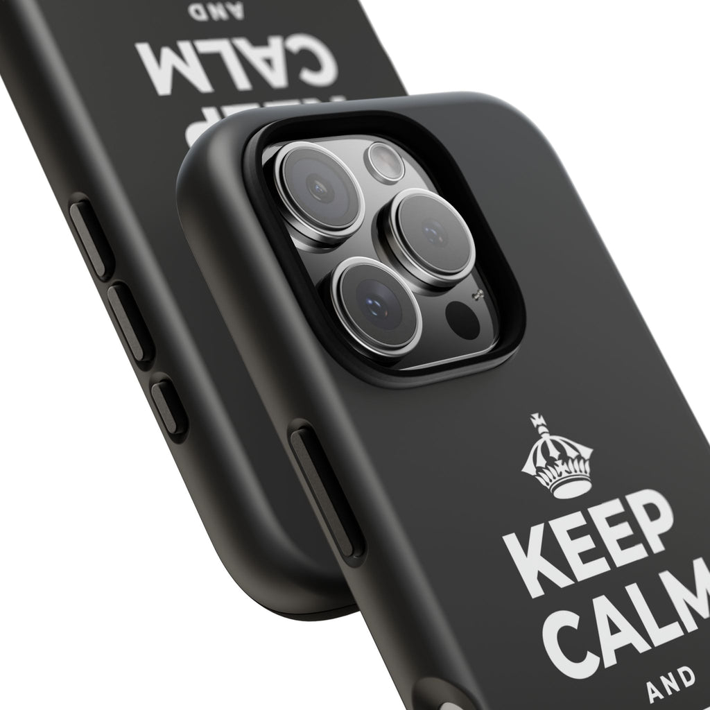 KEEP CALM AND UNCLENCH Phone Case