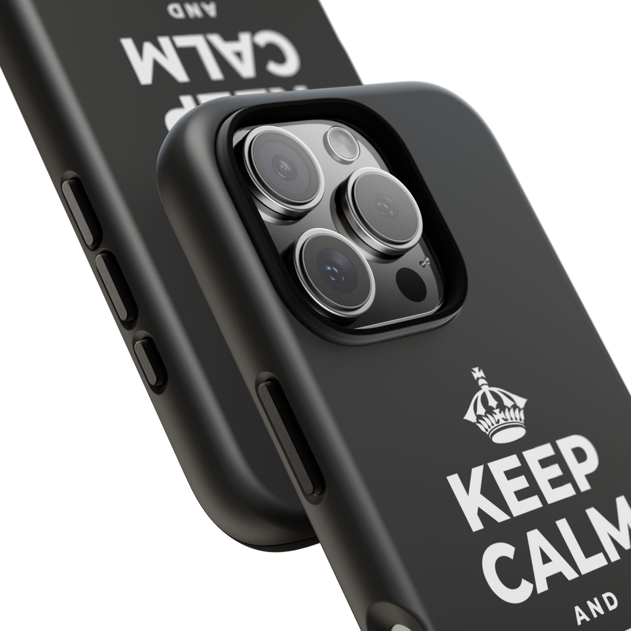 KEEP CALM AND UNCLENCH Phone Case