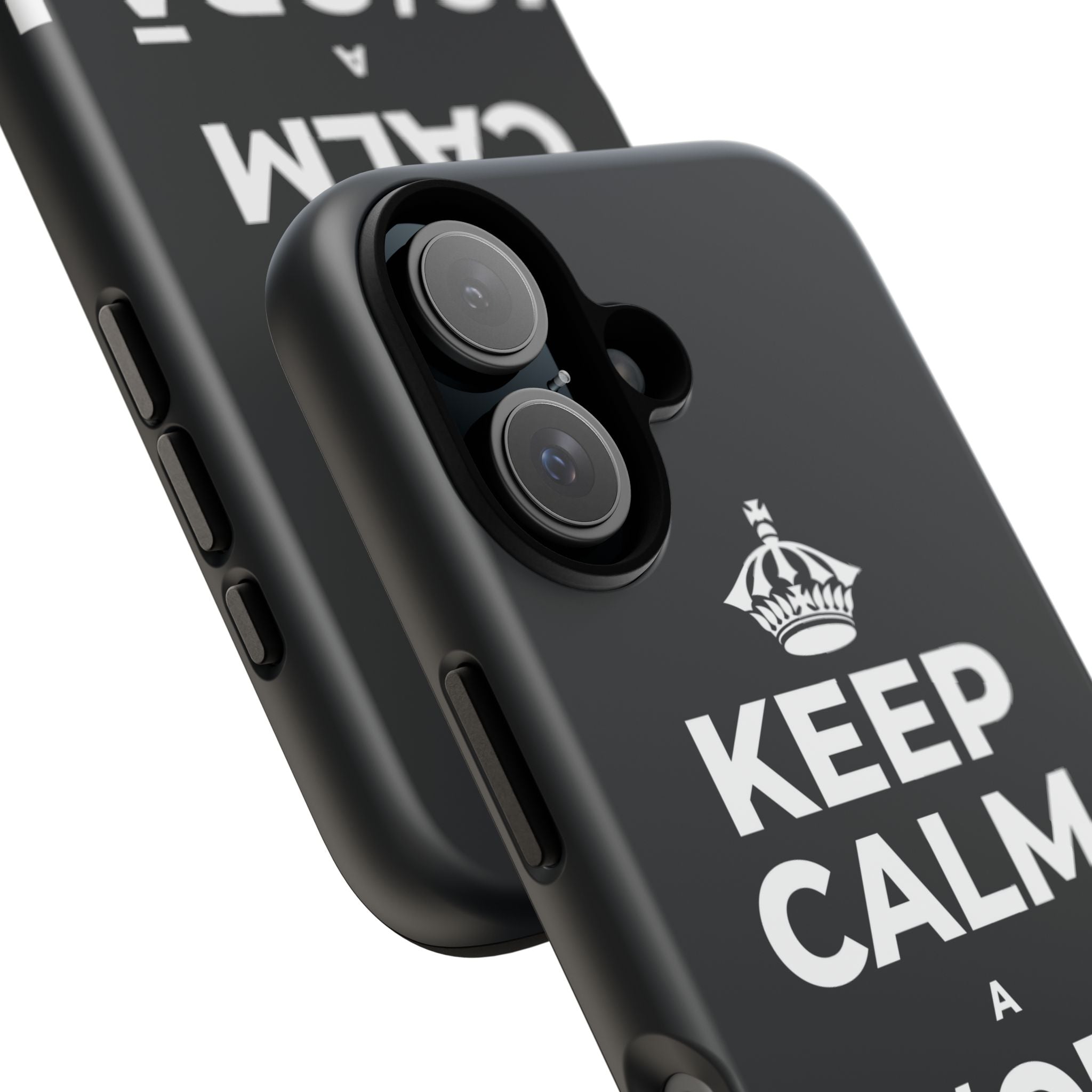 KEEP CALM A HOʻOPĀ I KA LANI Phone Case (Dark)