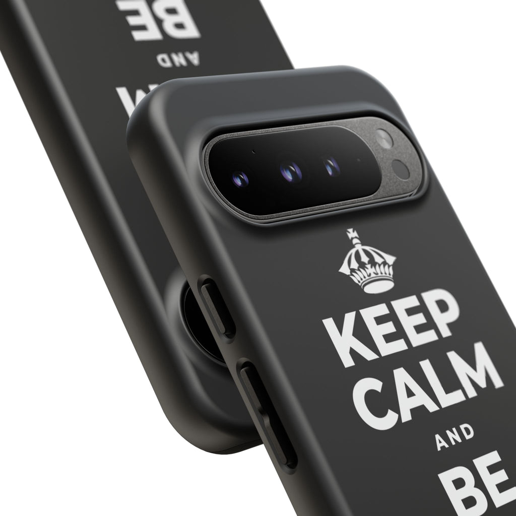 KEEP CALM AND BE STRONG LIKE A 🦕 Phone Case