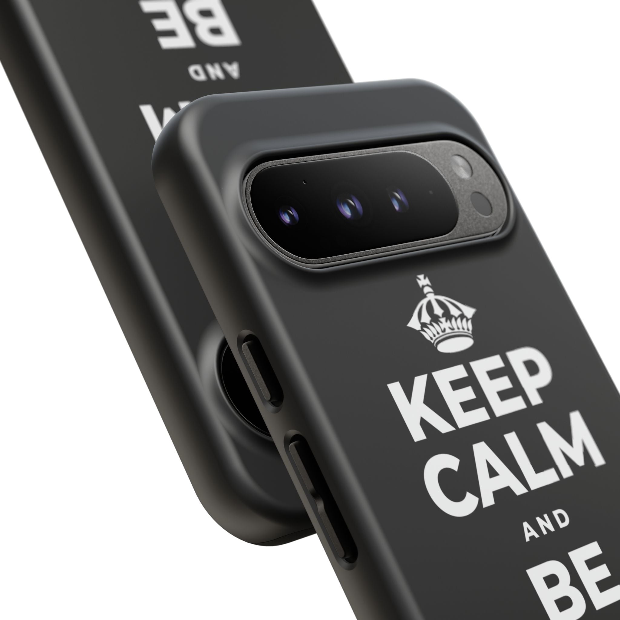KEEP CALM AND BE STRONG LIKE A 🦕 Phone Case