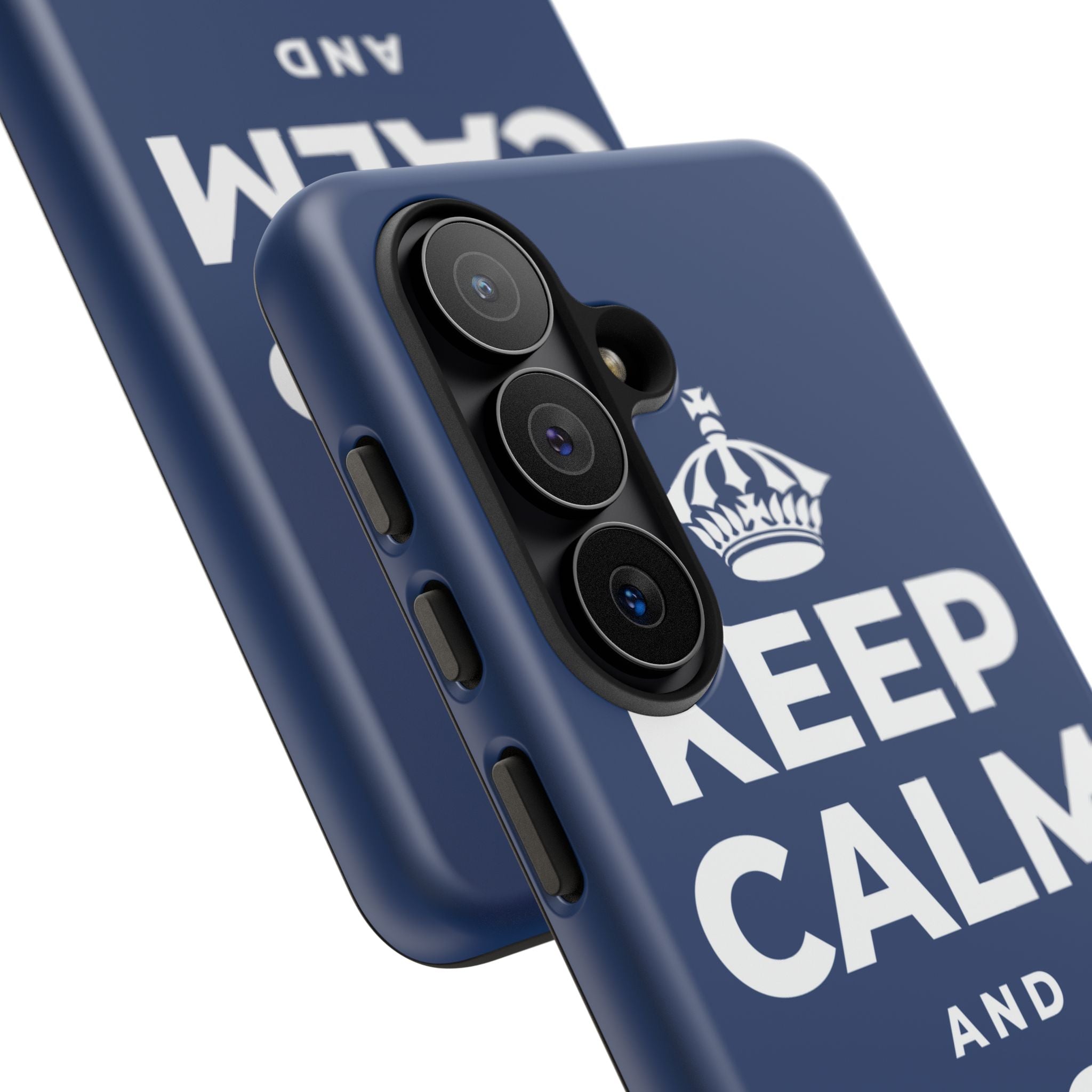 KEEP CALM AND JUST BE Phone Case