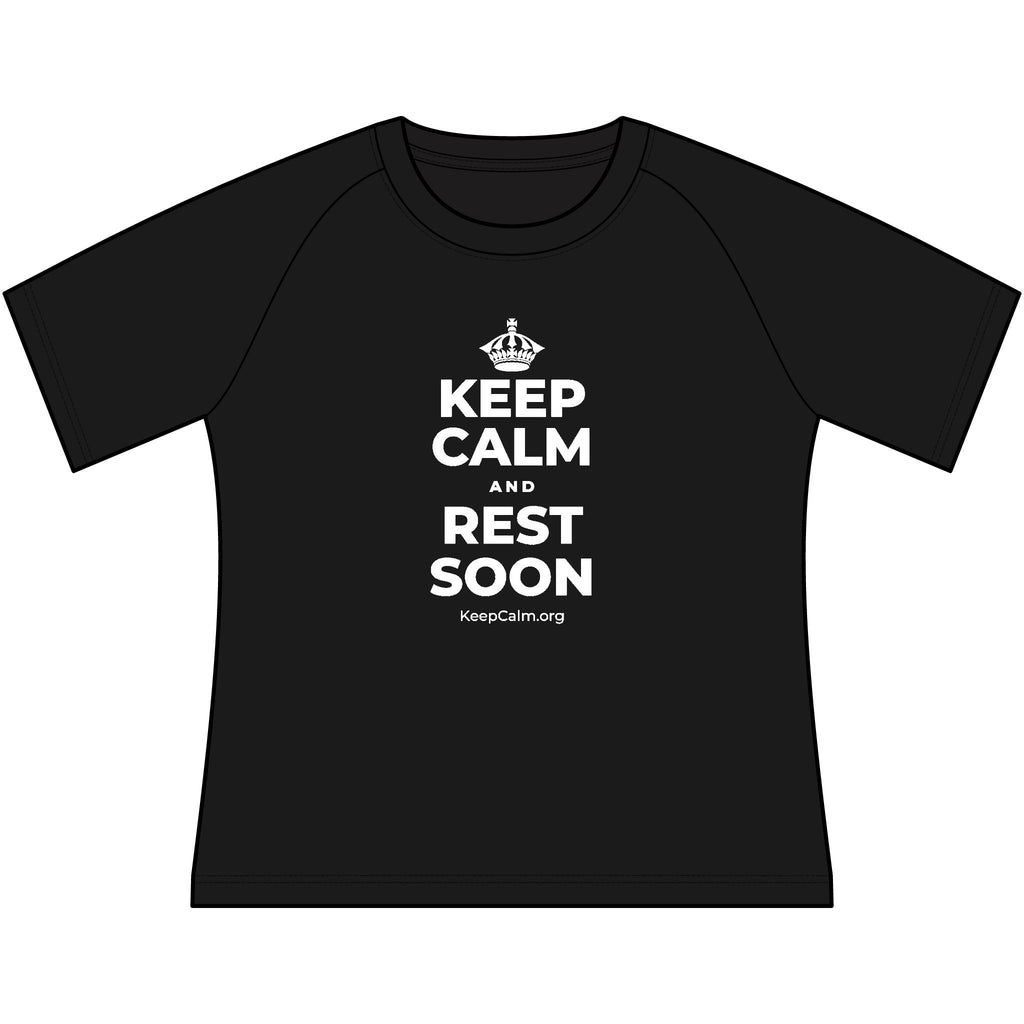KEEP CALM AND REST SOON Women's Raglan Tee