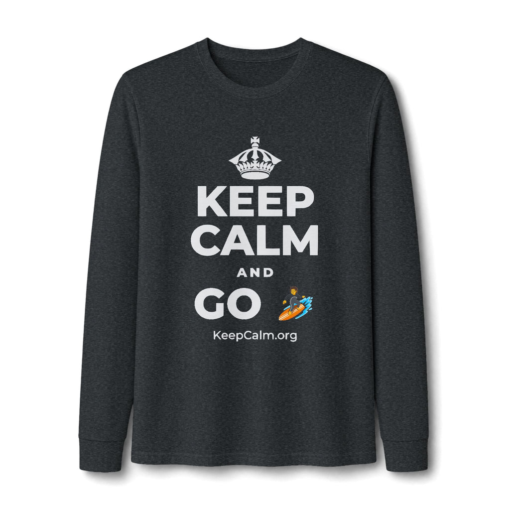 KEEP CALM AND GO 🏄 Long Sleeve Tee