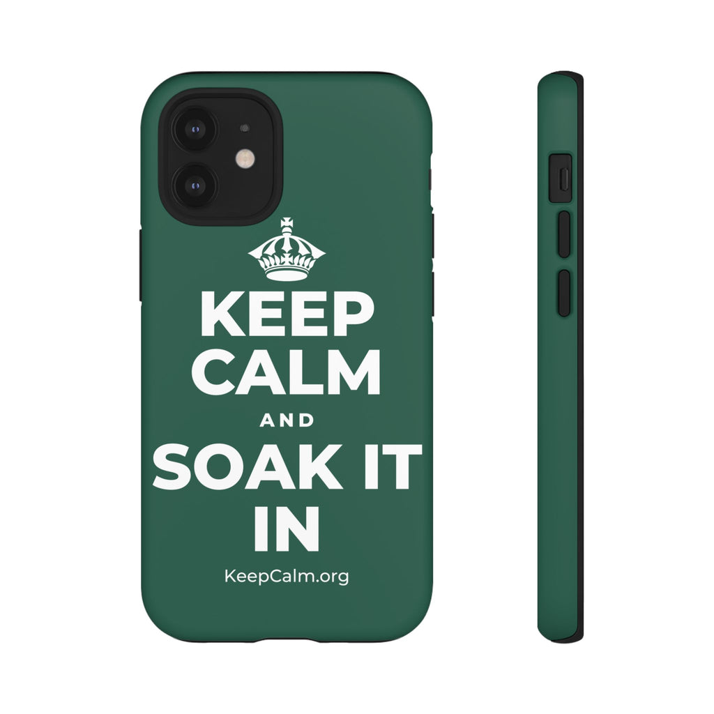 KEEP CALM AND SOAK IT IN Phone Case