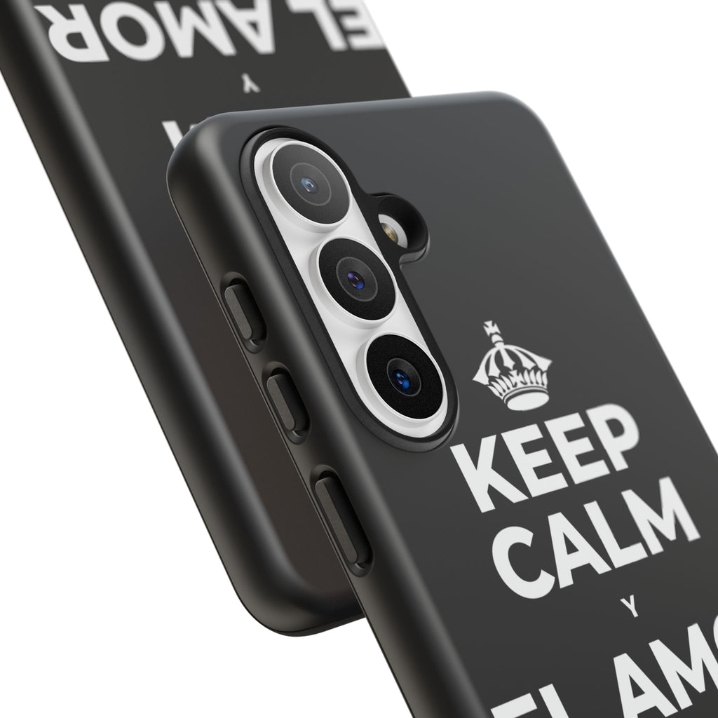 KEEP CALM Y EL AMOR PROPIO CUENTA Phone Case