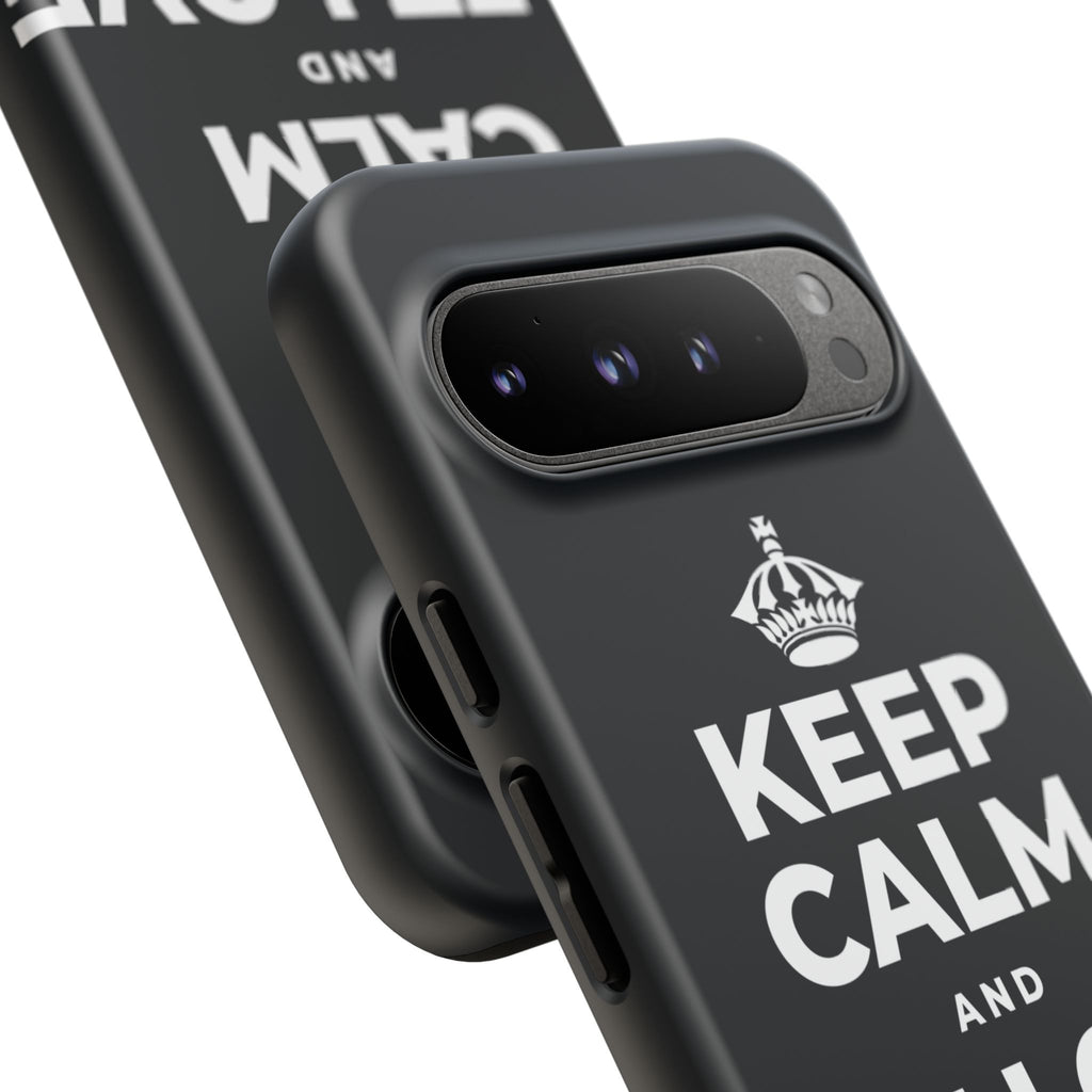 KEEP CALM AND LET LOVE LIVE Phone Case (Dark)