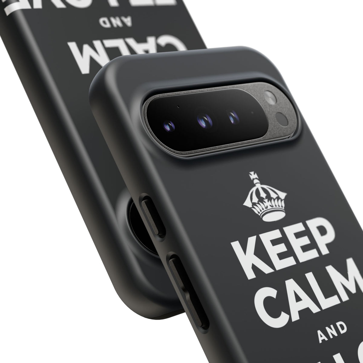 KEEP CALM AND LET LOVE LIVE Phone Case (Dark)