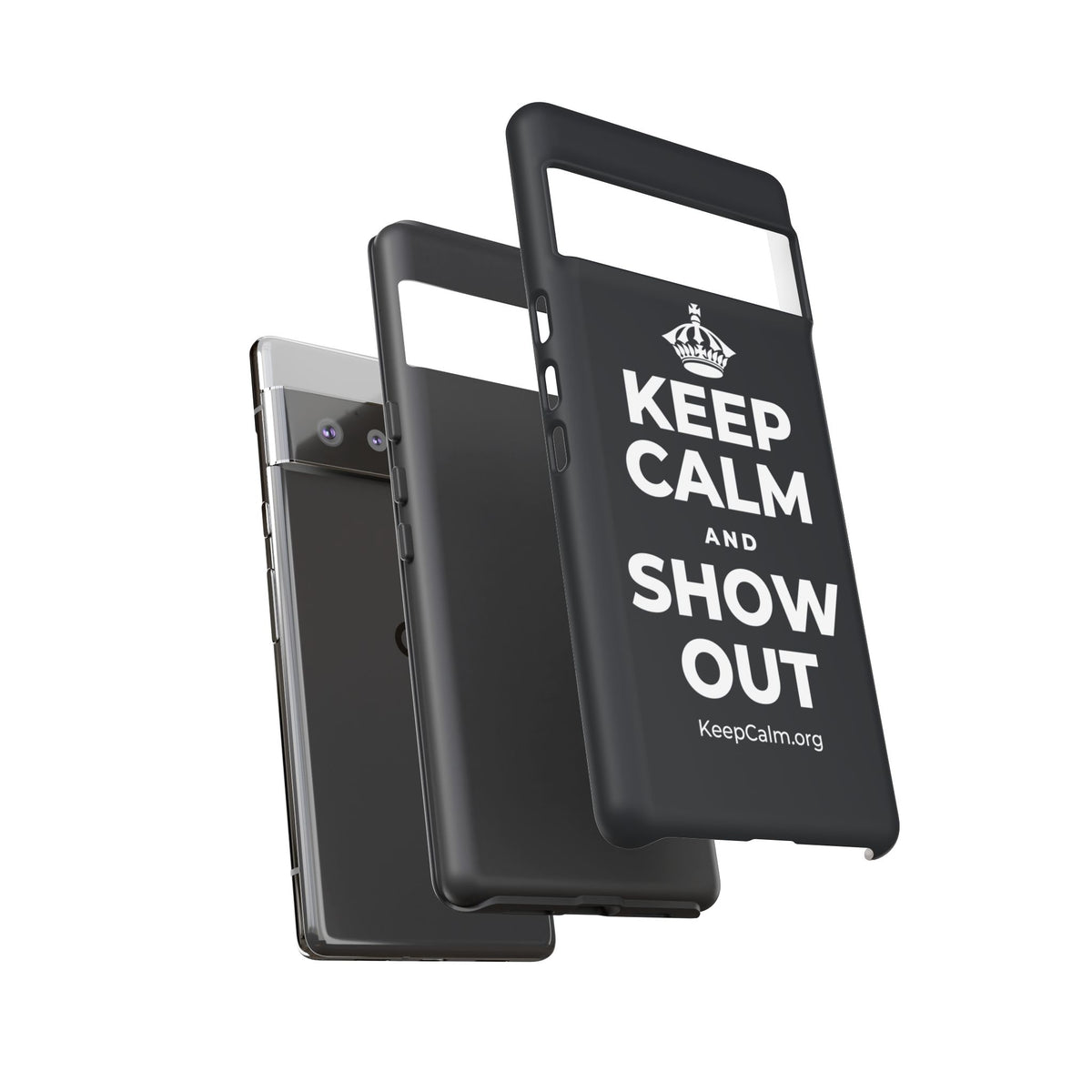 KEEP CALM AND SHOW OUT Phone Case (Dark)