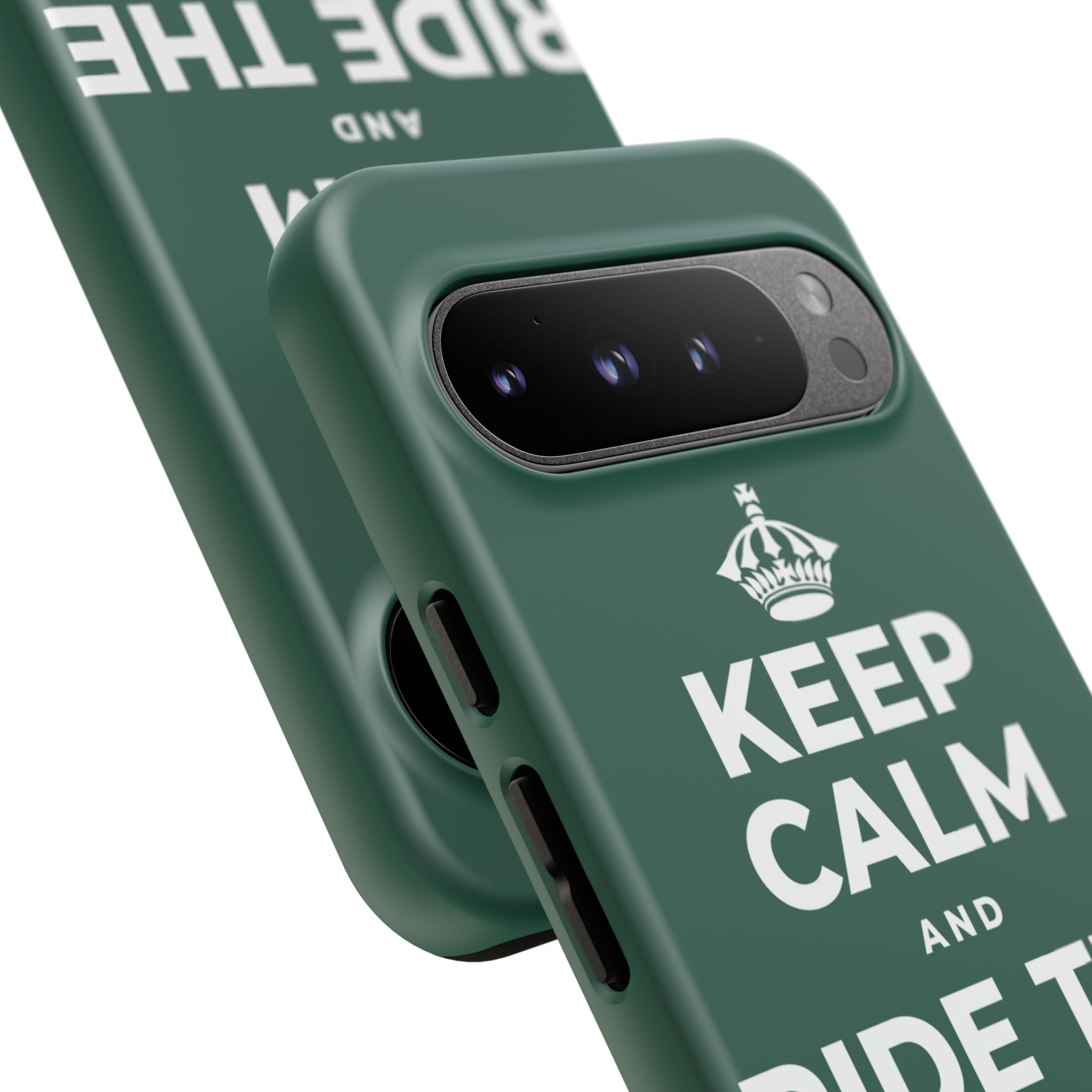 KEEP CALM AND RIDE THE GOOD WAVE Phone Case
