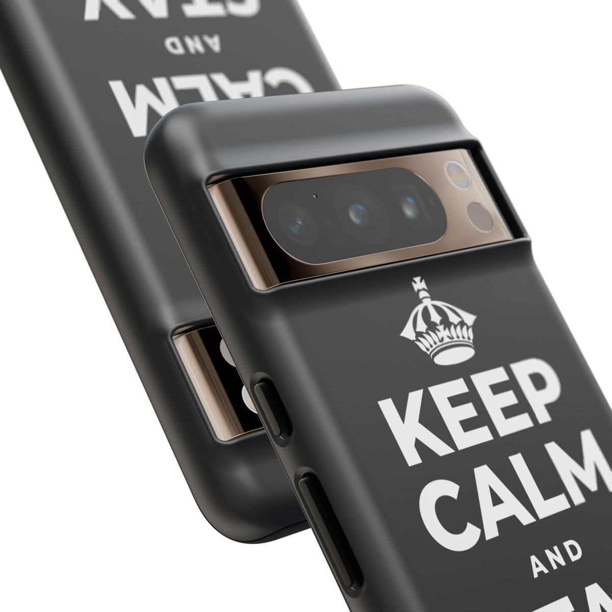 KEEP CALM AND STAY WILD Phone Case (Dark)