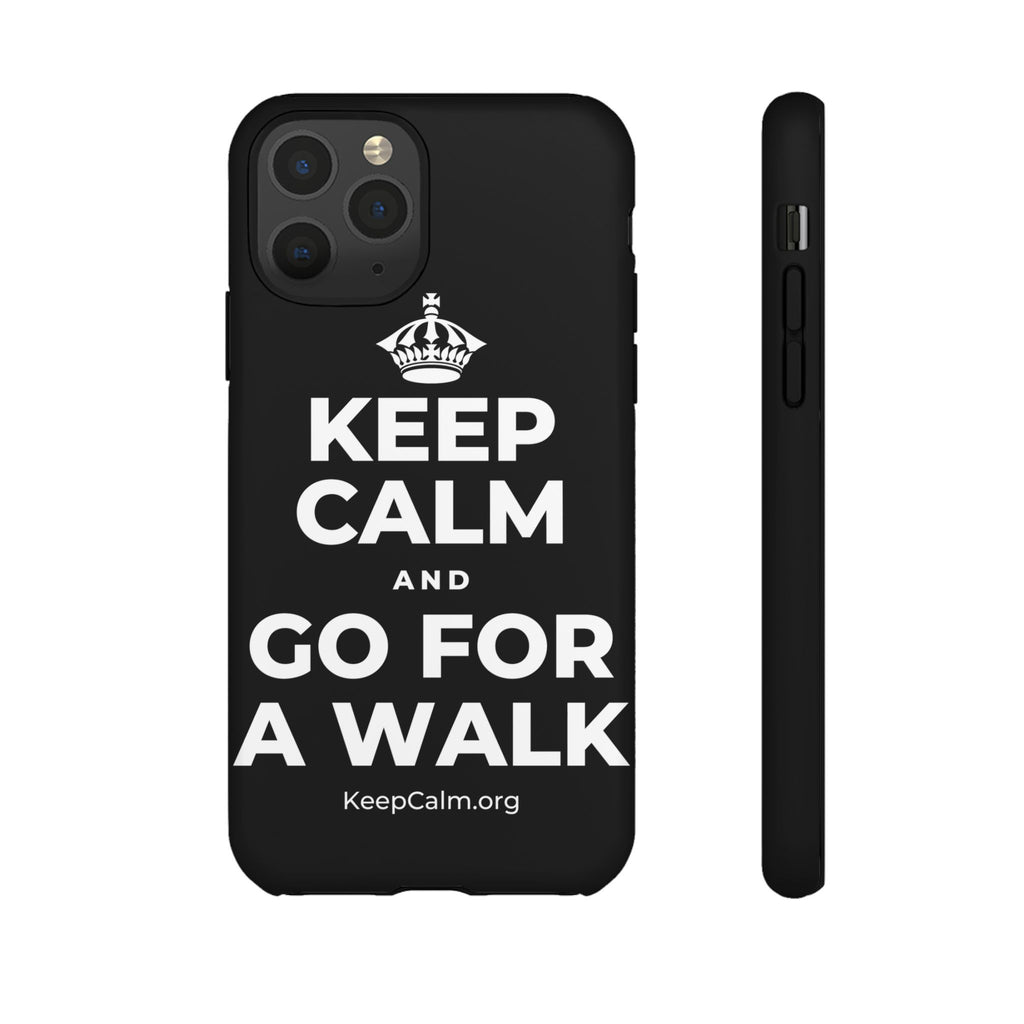 KEEP CALM AND GO FOR A WALK Phone Case