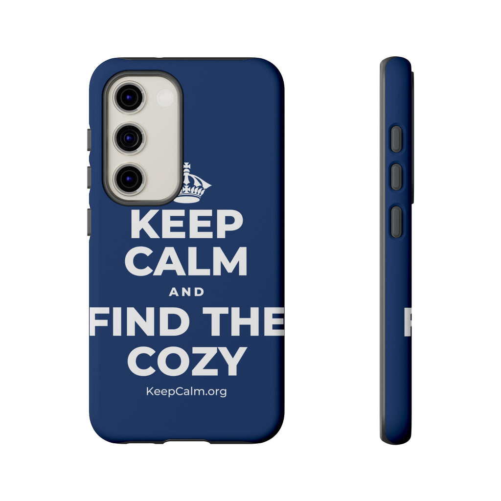 KEEP CALM AND FIND THE COZY Phone Case