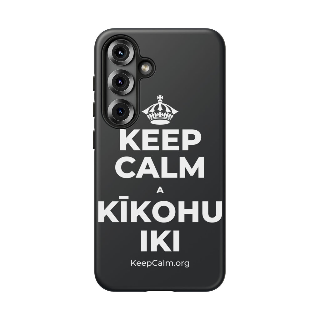 KEEP CALM A KĪKOHU IKI Phone Case (Dark)