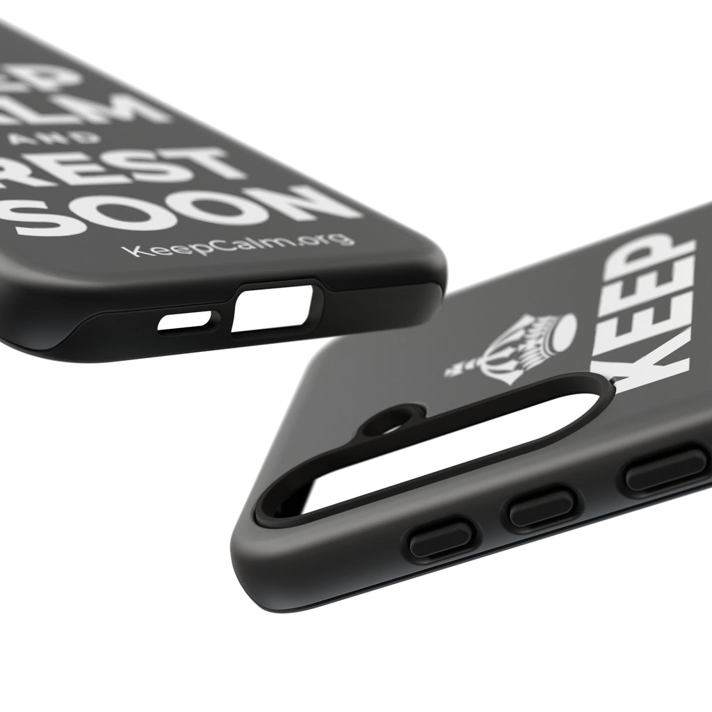 KEEP CALM AND REST SOON Phone Case