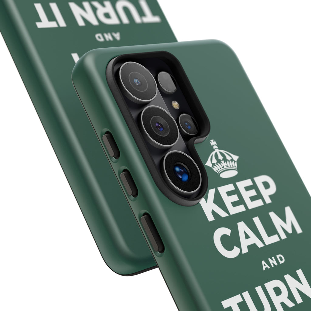 KEEP CALM AND TURN IT ALL THE WAY UP Phone Case