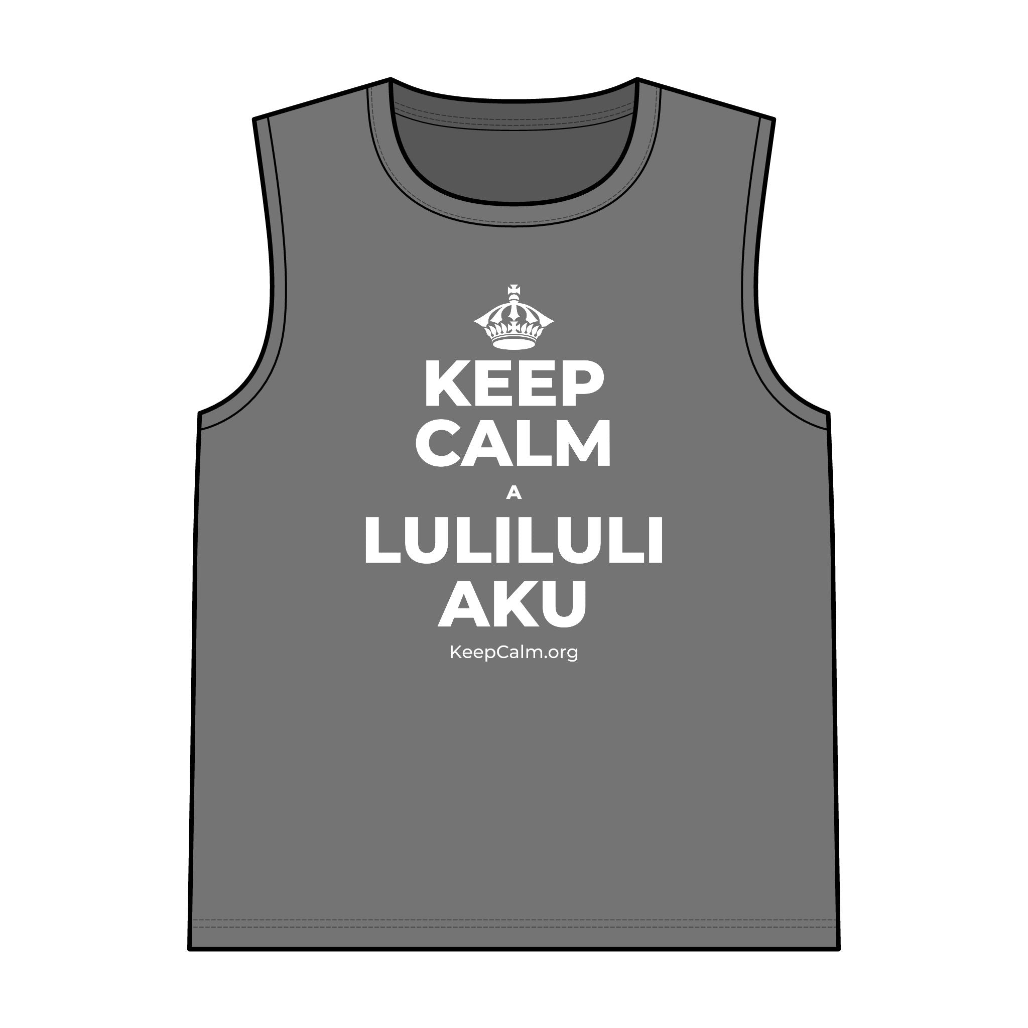 KEEP CALM A LULILULI AKU Tank Top